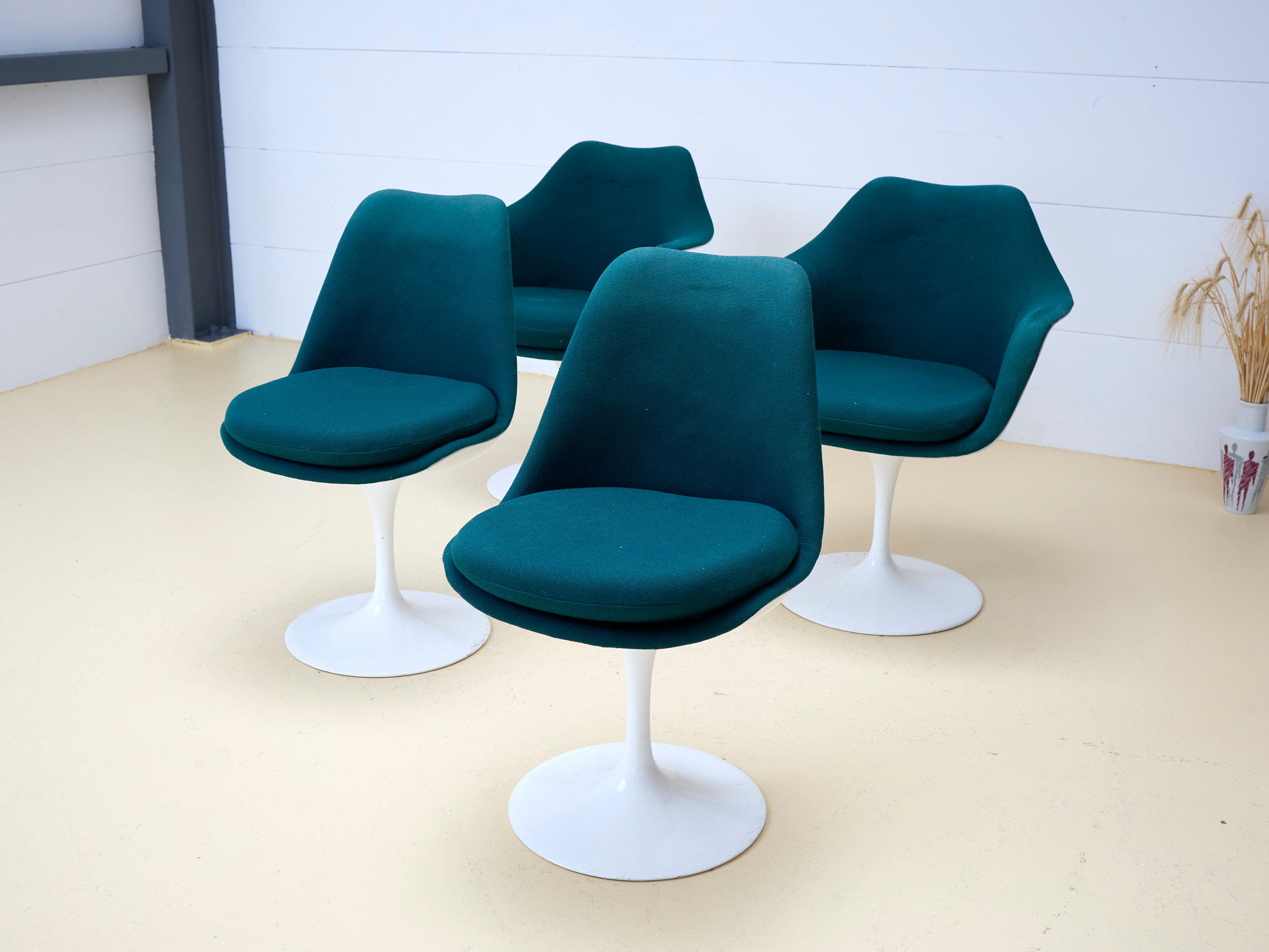 Stühle im Set Eero Saarinen von Knoll