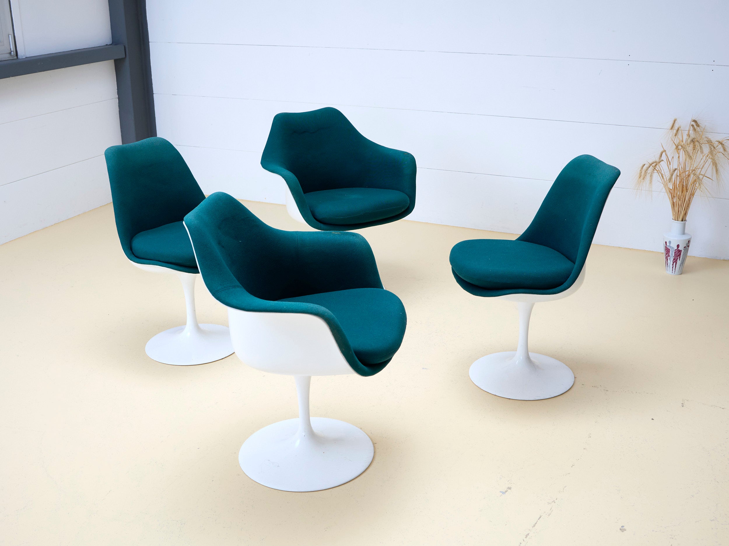 Stühle im Set Eero Saarinen von Knoll