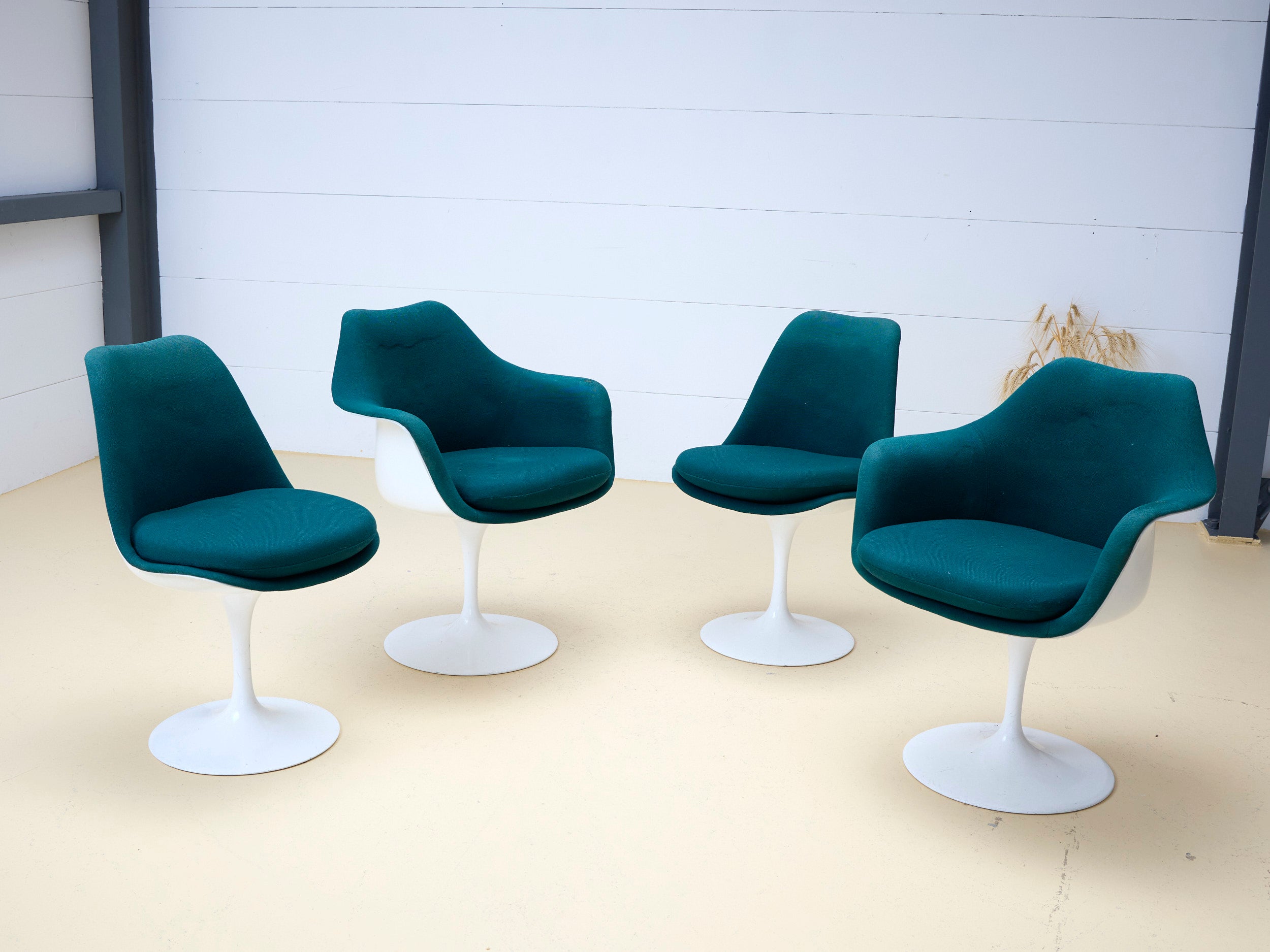 Stühle im Set Eero Saarinen von Knoll