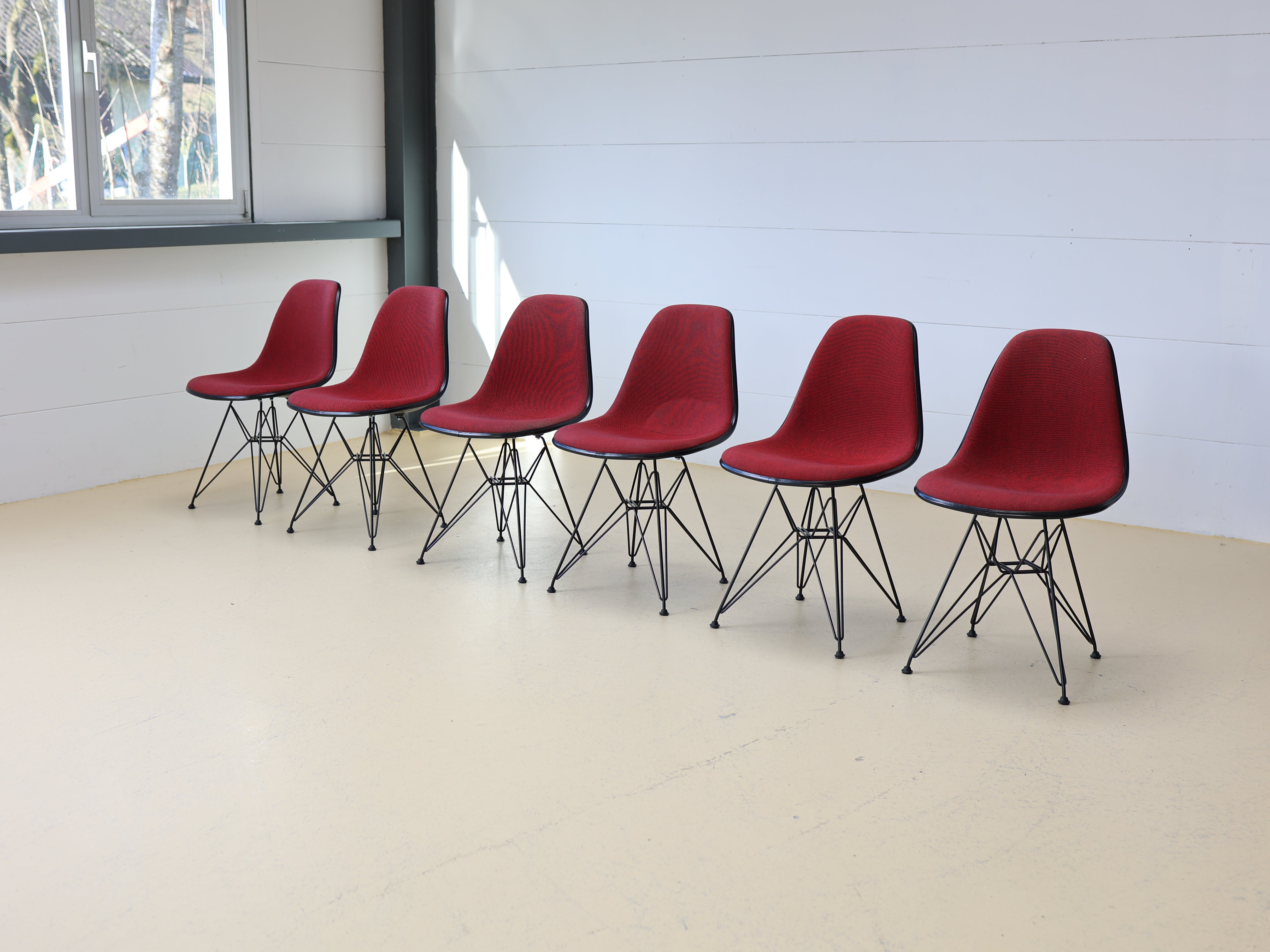 Vitra Stühle im Set von Eames