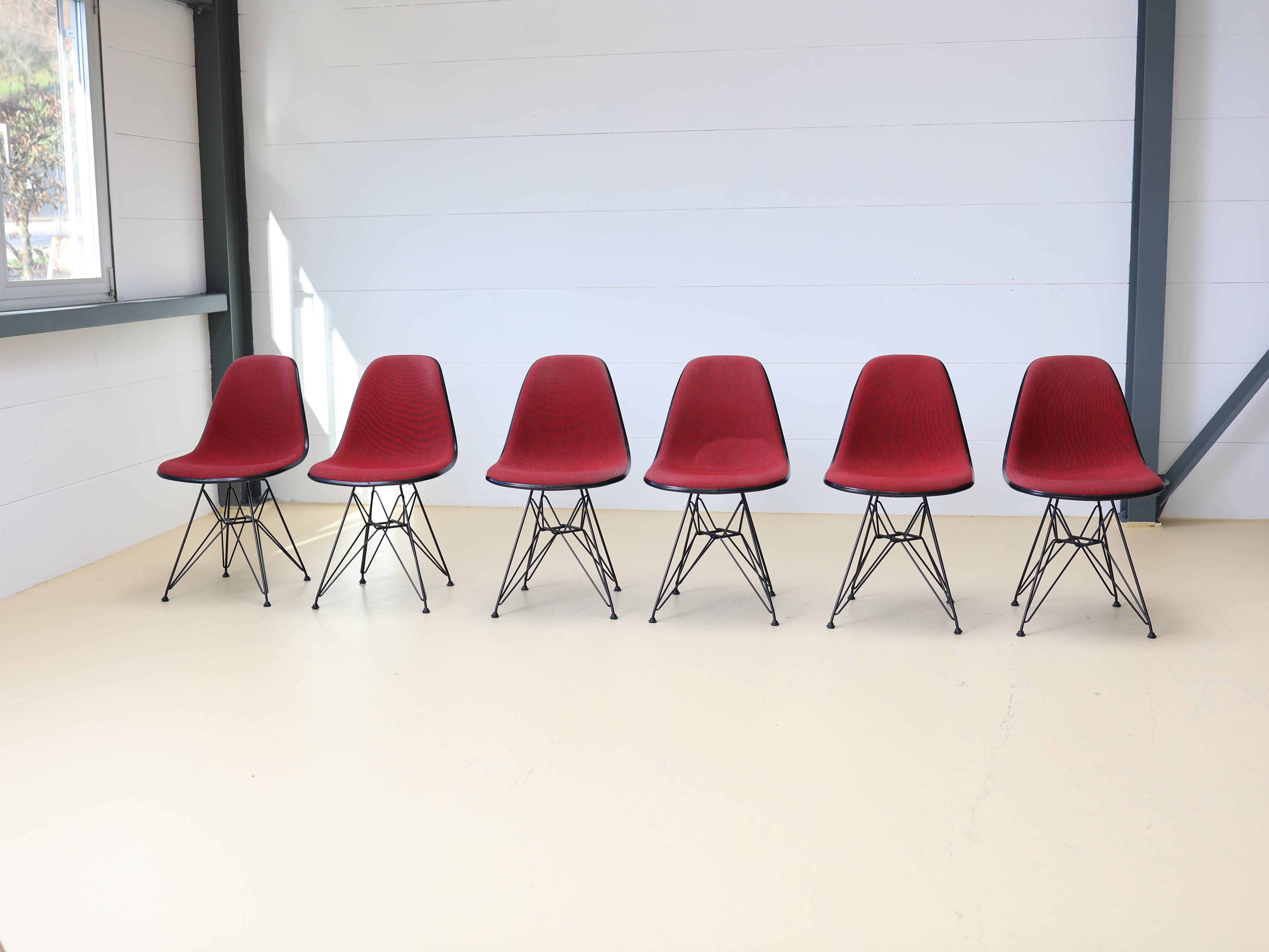 Vitra Stühle im Set von Eames