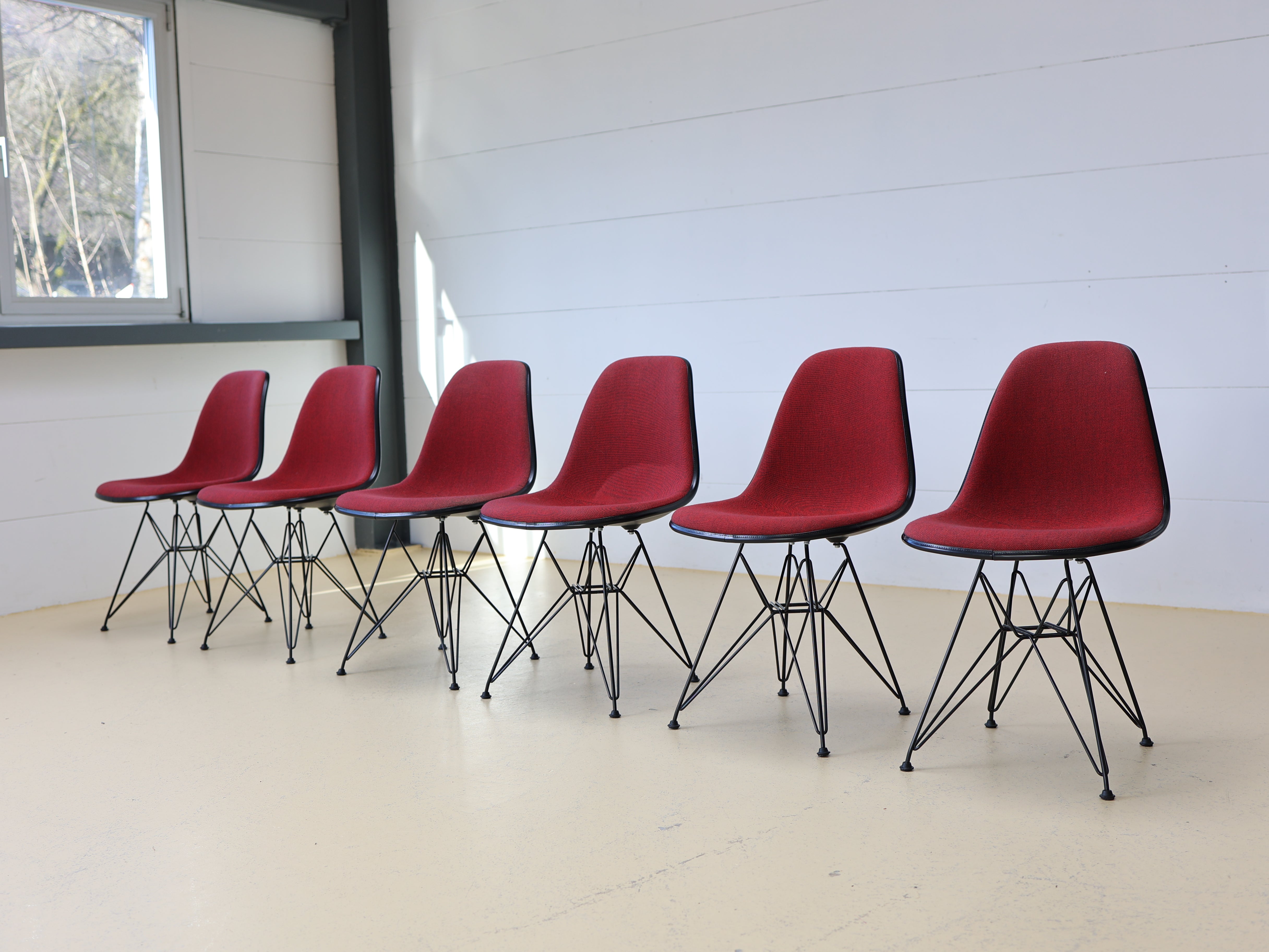 Vitra Stühle im Set von Eames