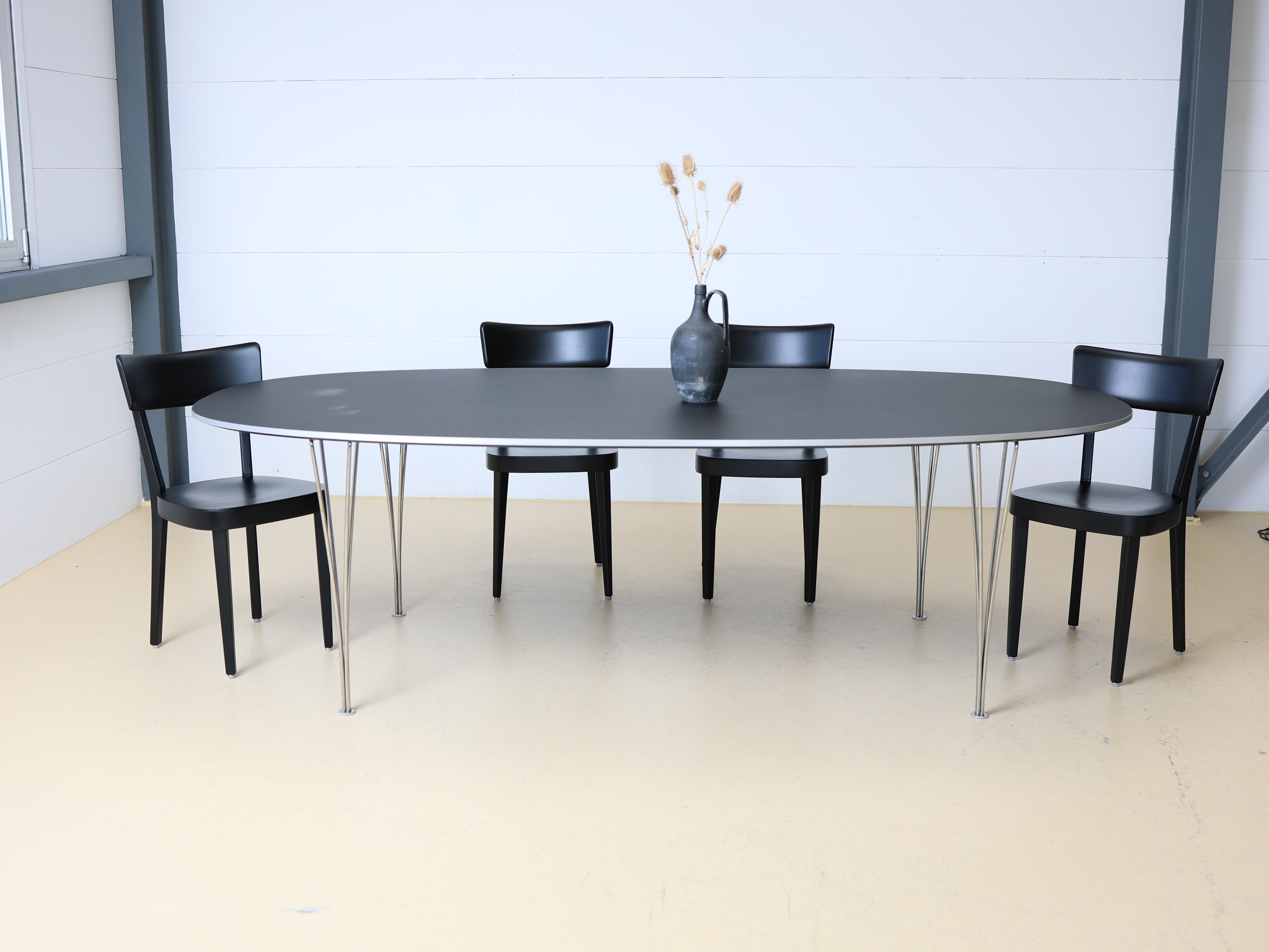 Piet Hein&Bruno Mathsson,Esstisch Super Ellipse,Fritz Hansen