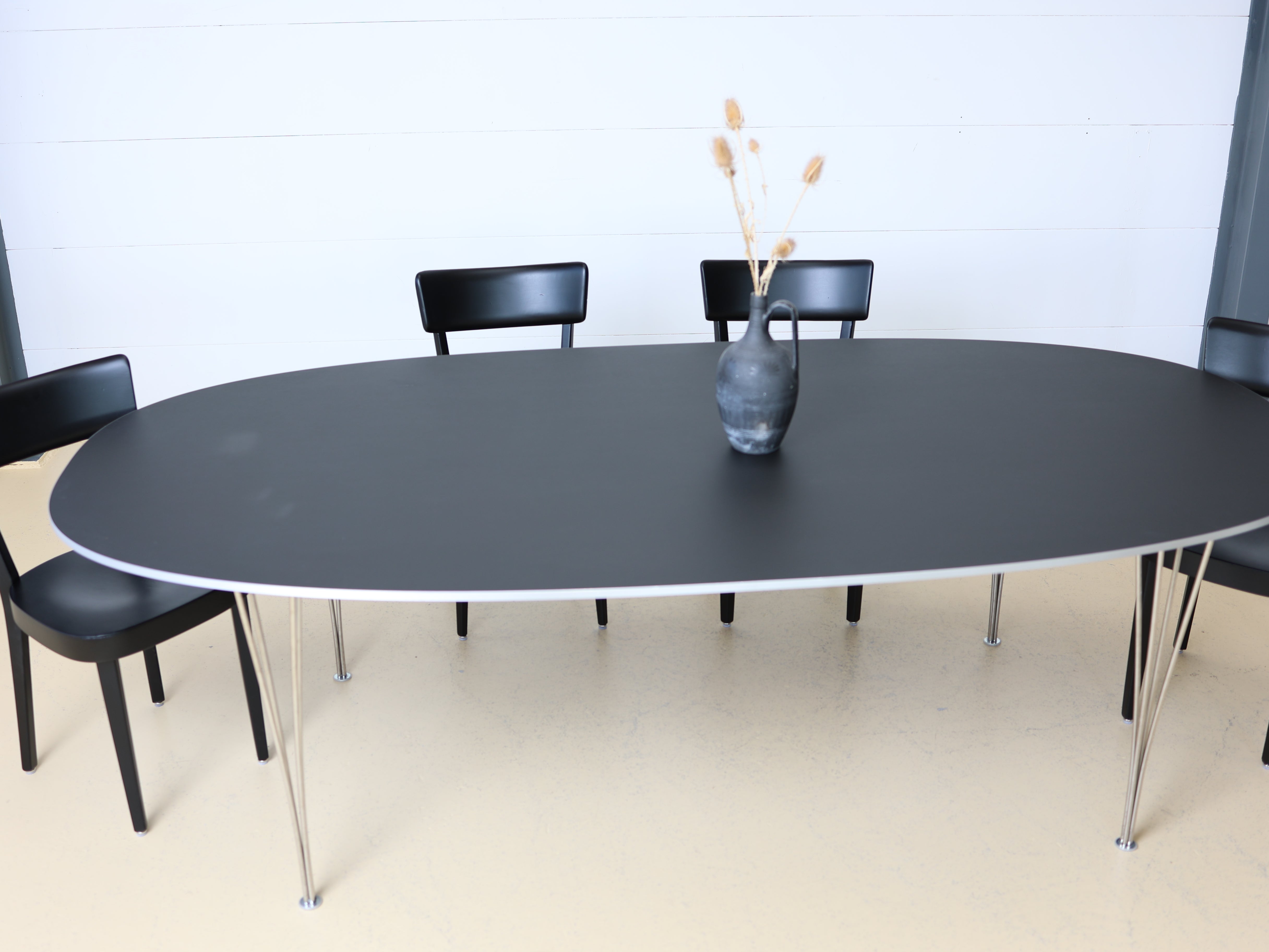 Piet Hein&Bruno Mathsson,Esstisch Super Ellipse,Fritz Hansen
