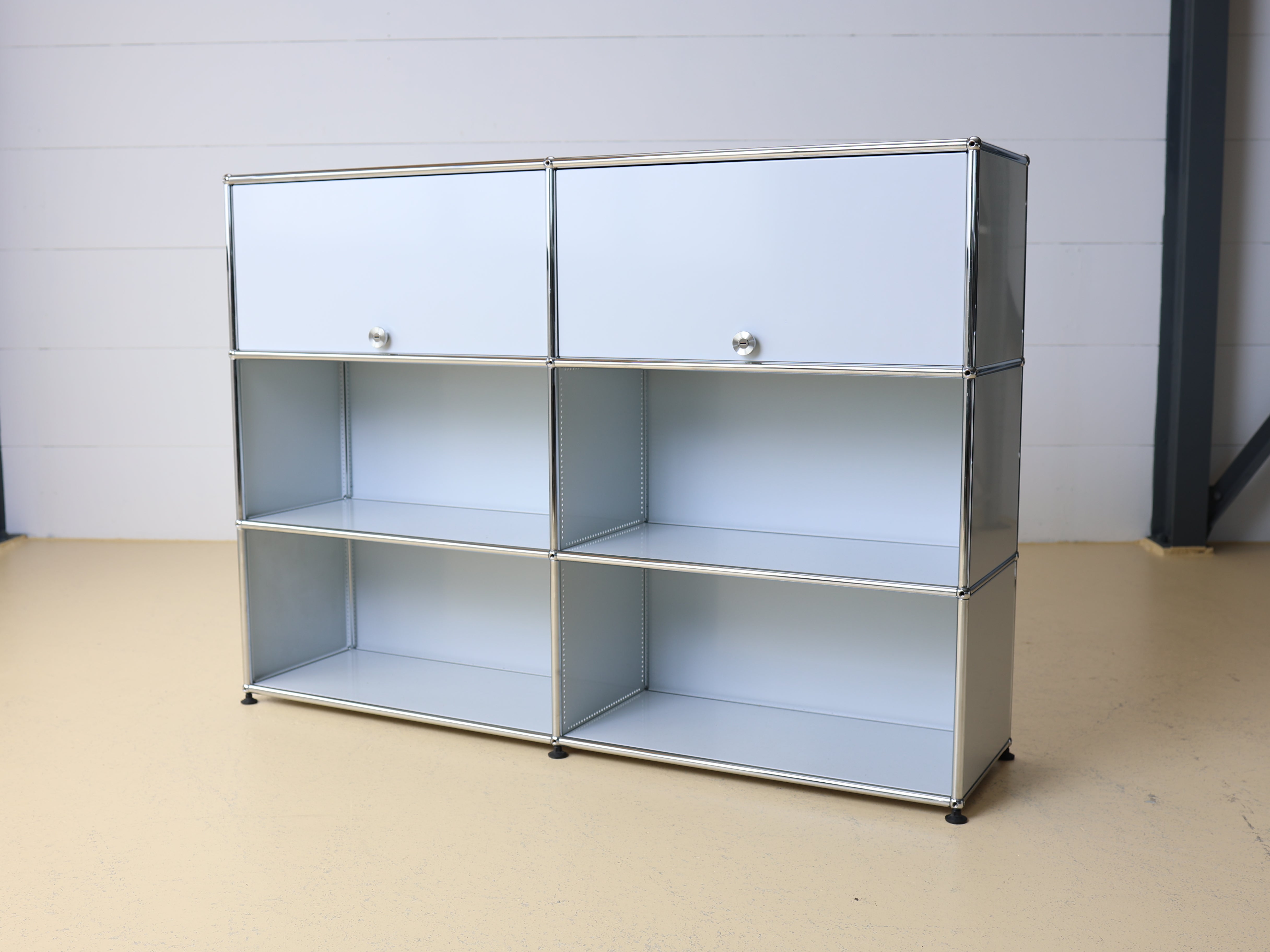 USM Haller Sideboard 2x3 in Lichtgrau