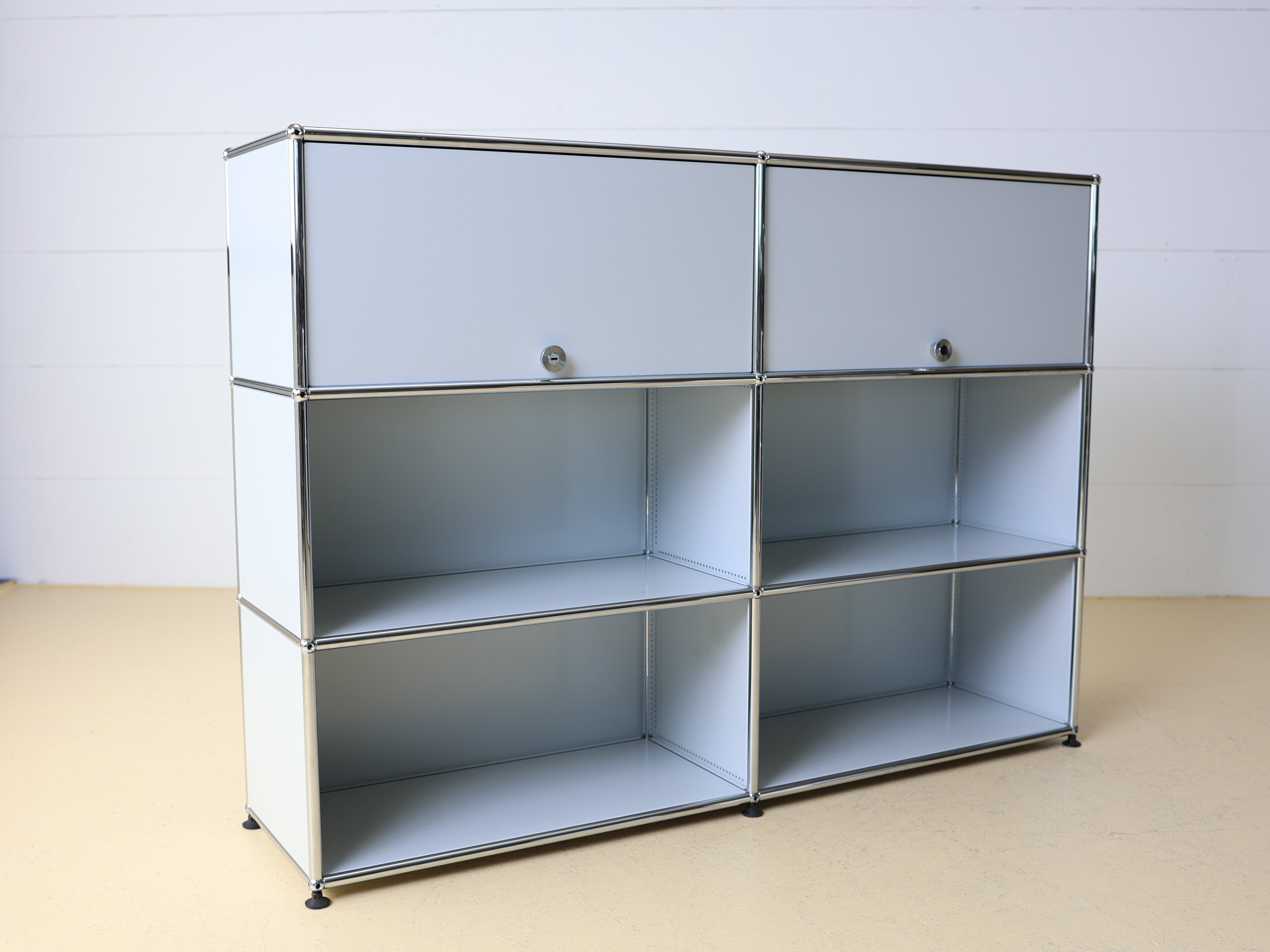 USM Haller Sideboard 2x3 in Lichtgrau