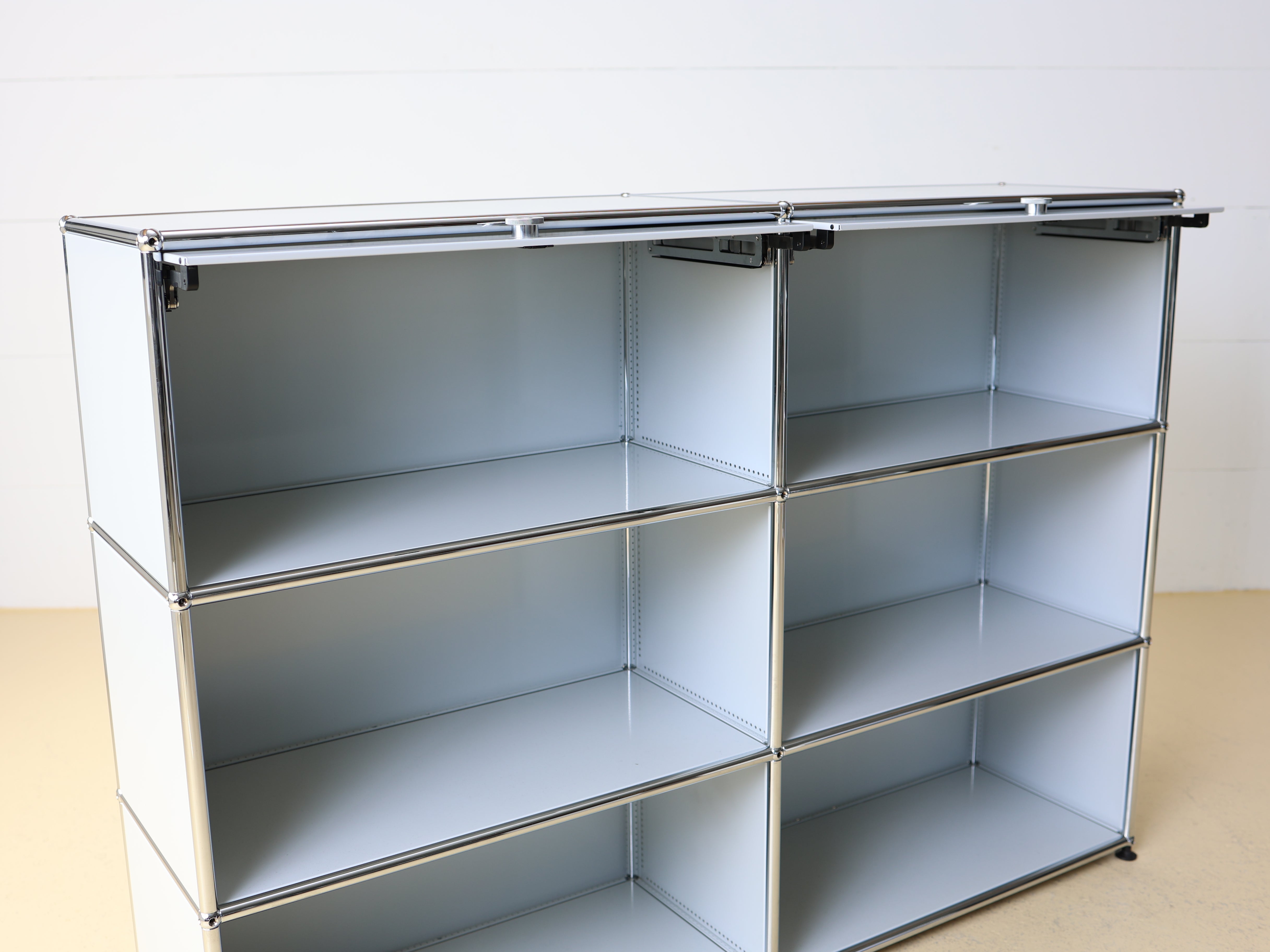 USM Haller Sideboard 2x3 in Lichtgrau