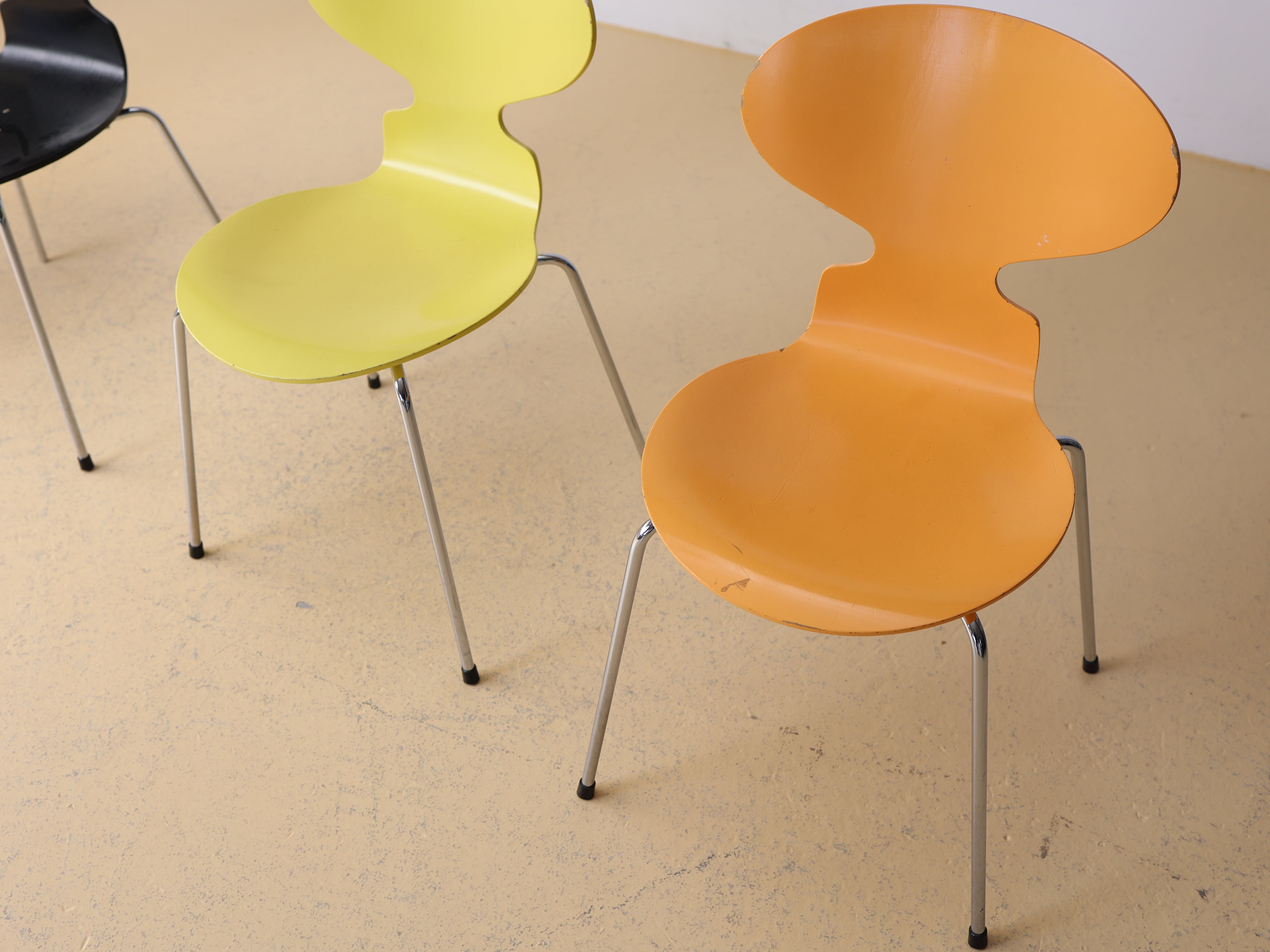 Vintage Arne Jacobsen Stühle Ameise 3101 für Fritz Hansen