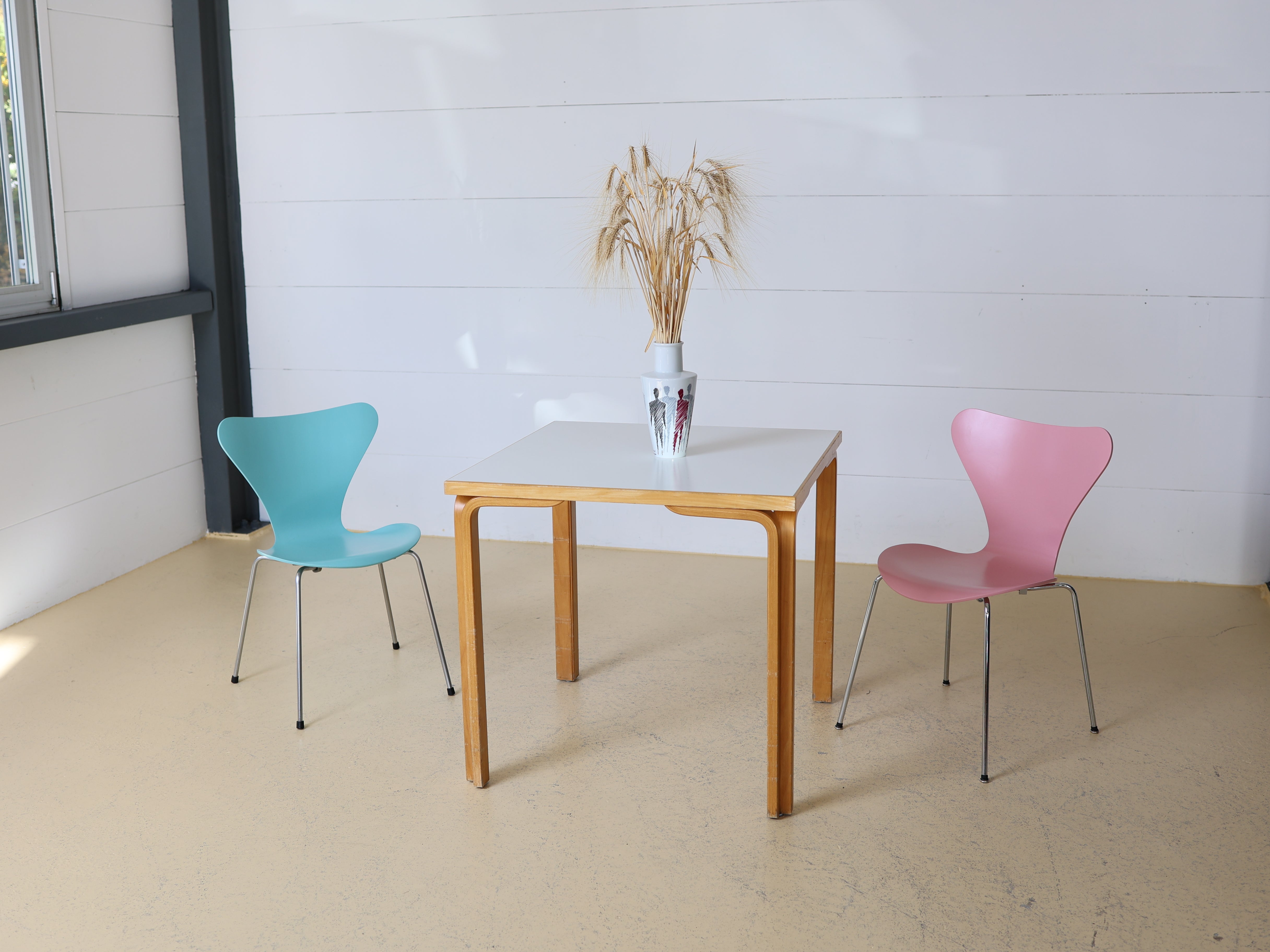 Schöne Vintage Tische - Alvar Aalto Style