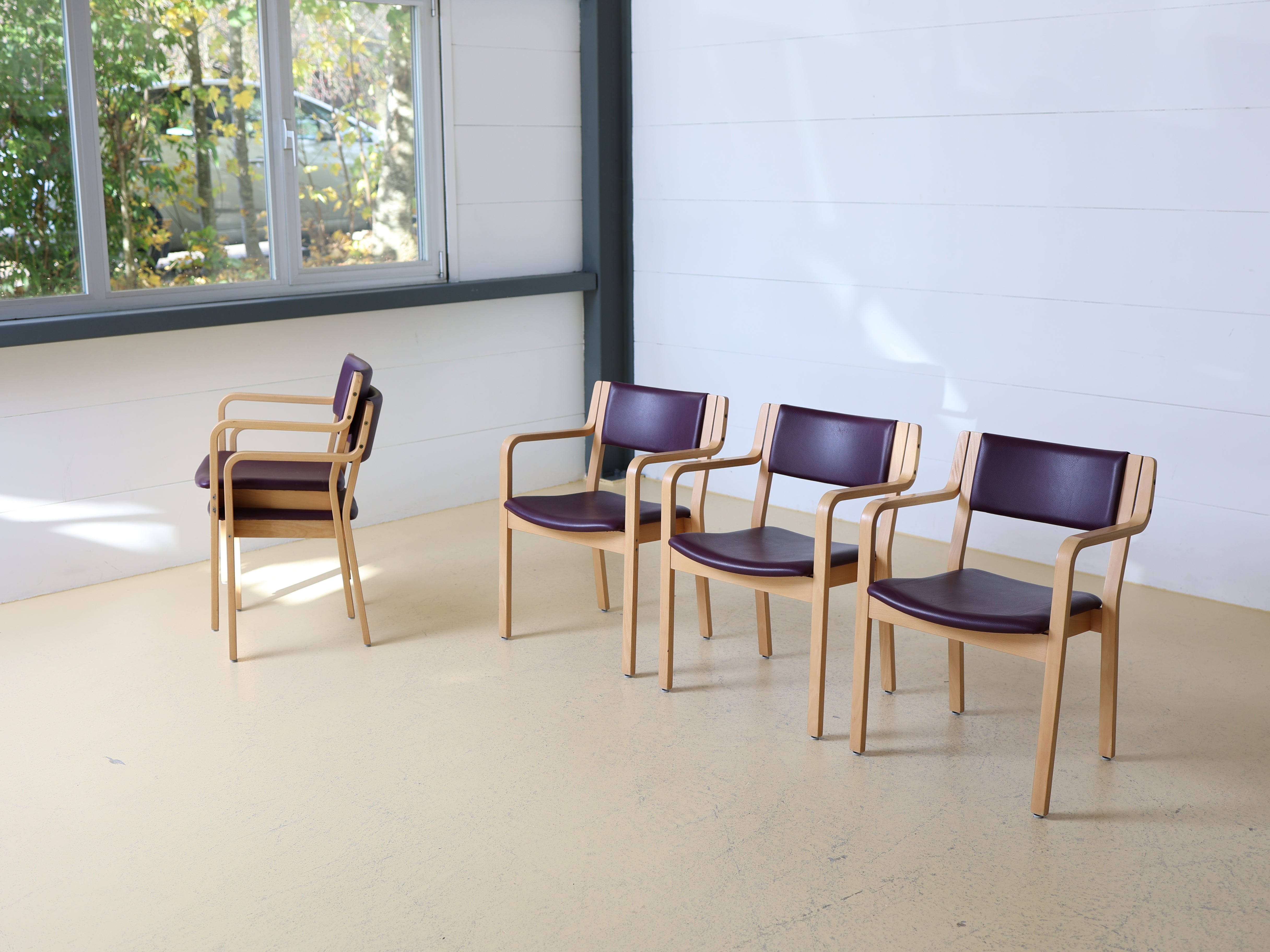 Vintage EMBRU Stühle Skandi Form