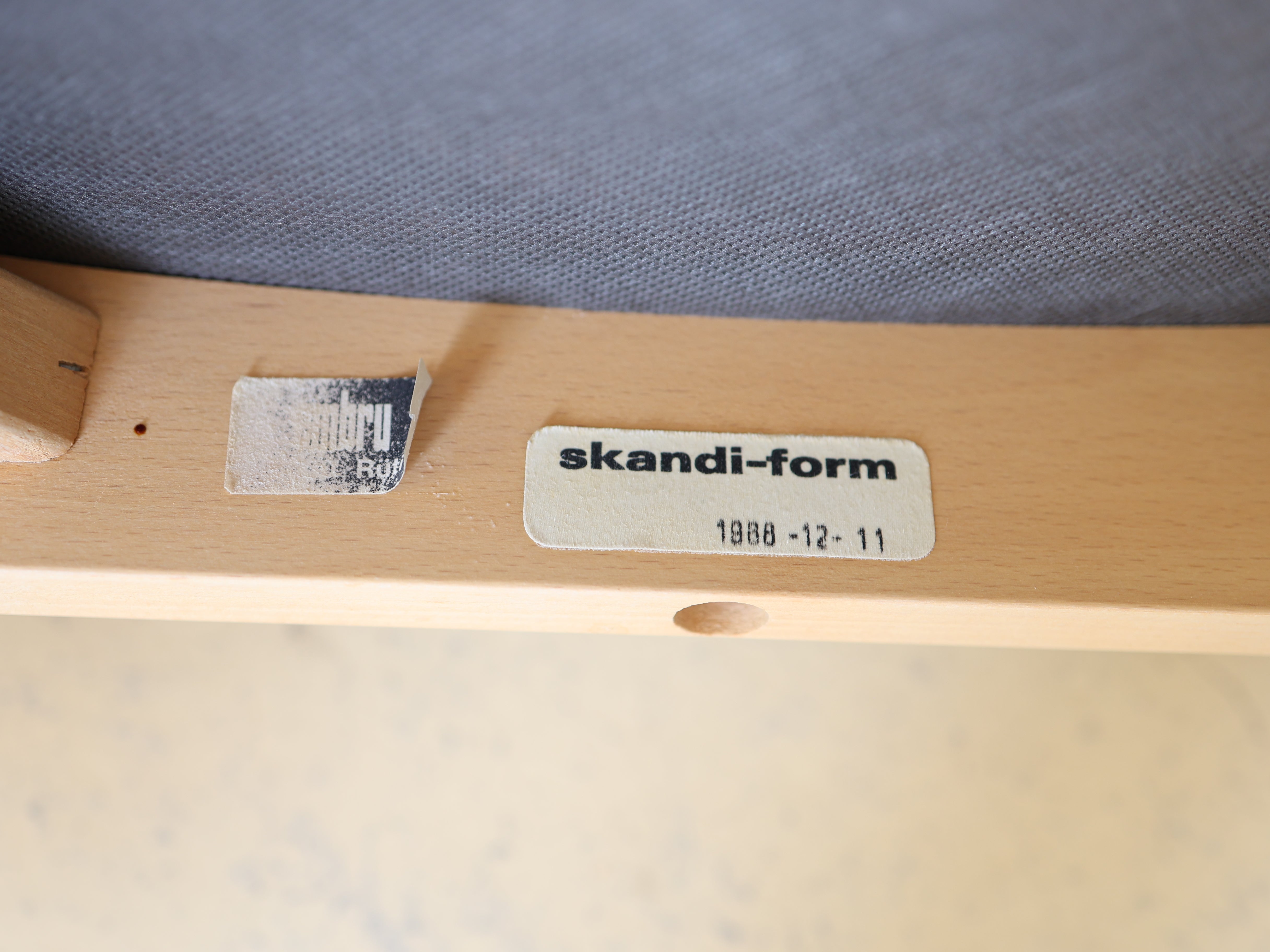 Vintage EMBRU Stühle Skandi Form