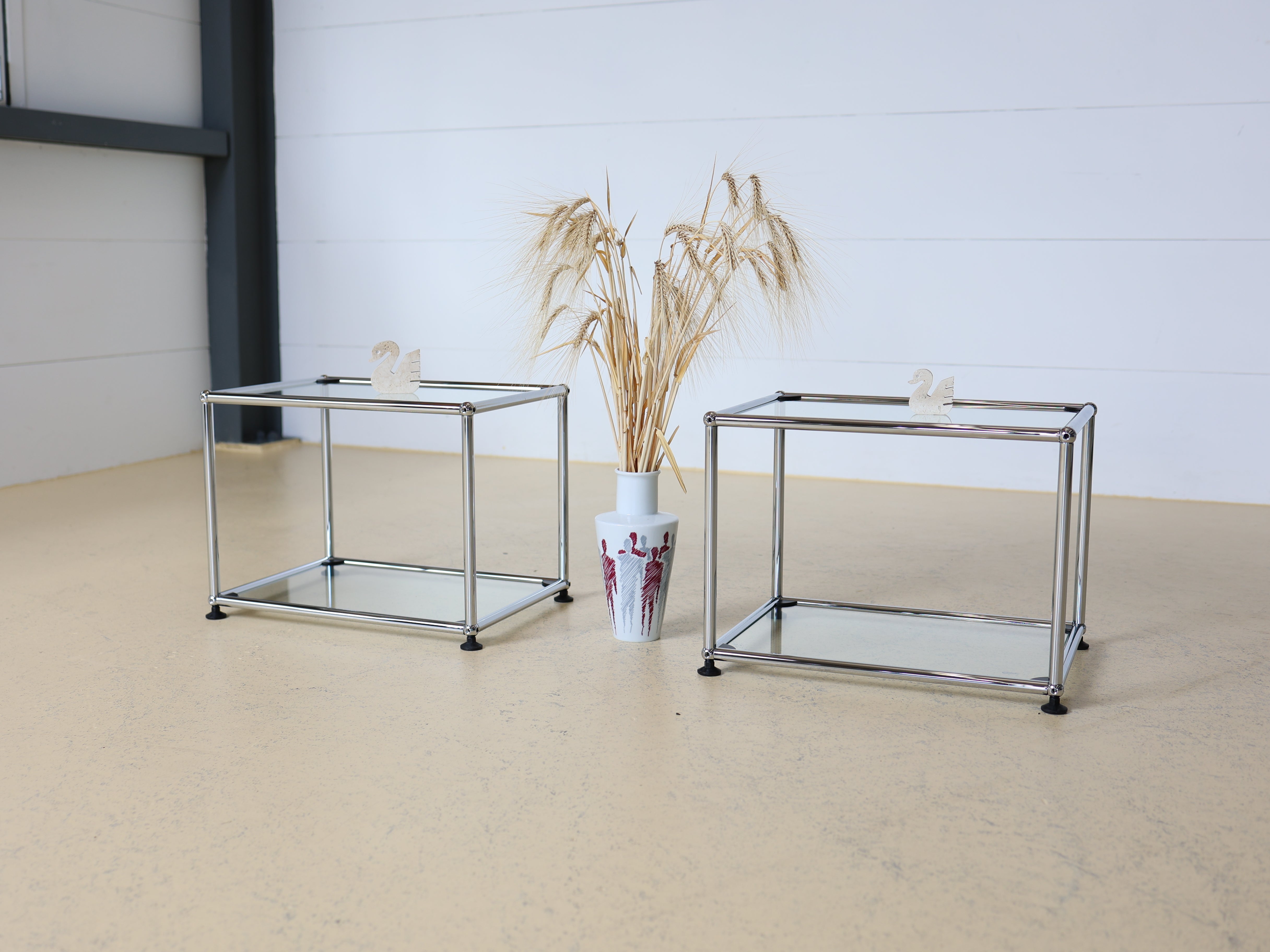 USM Haller Beistelltisch Glas 9