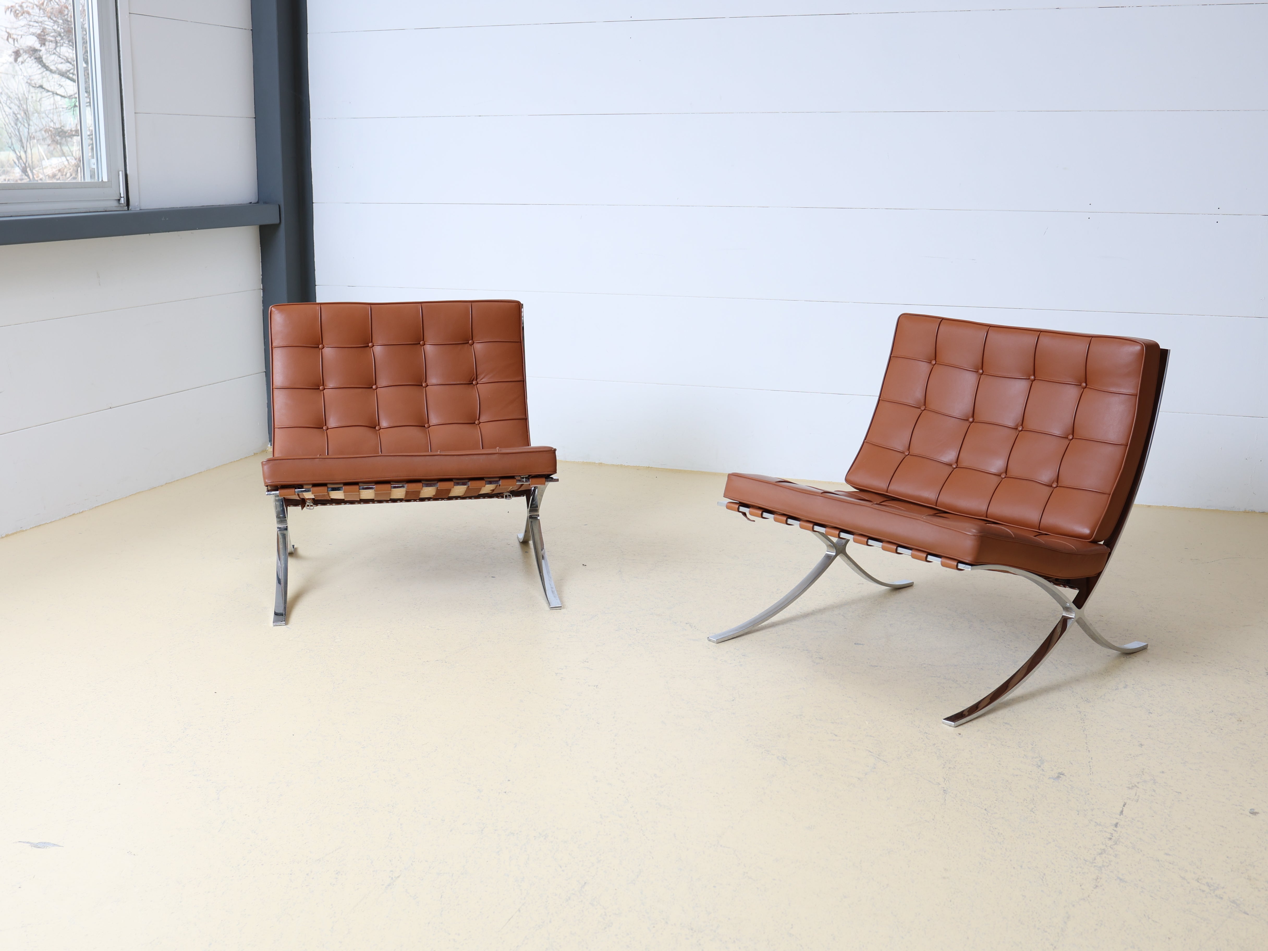 Barcelona Chair von Ludwig Mies van der Rohe, Knoll