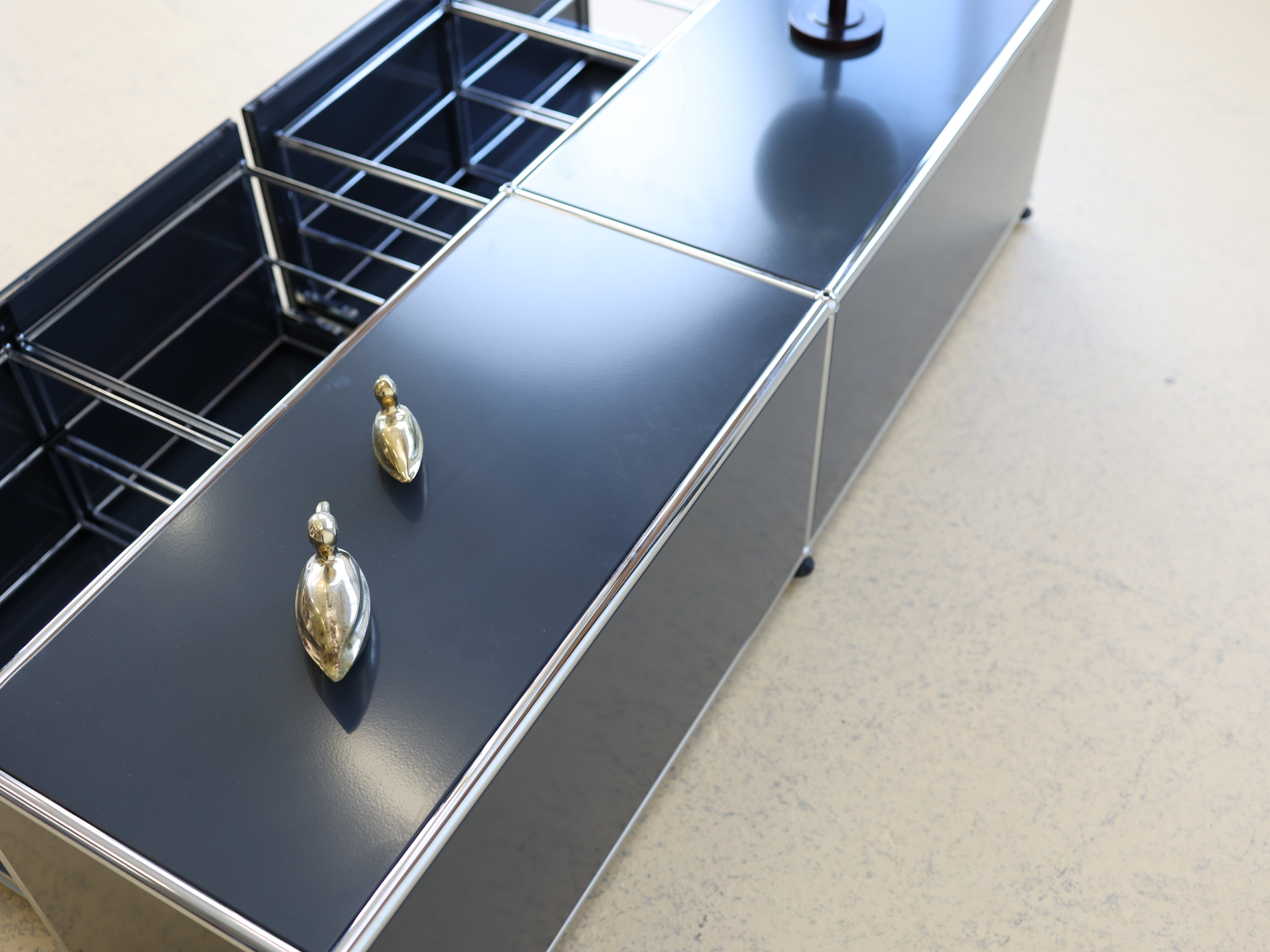 USM Haller Lowboard 2x1 Anthrazitgrau 7