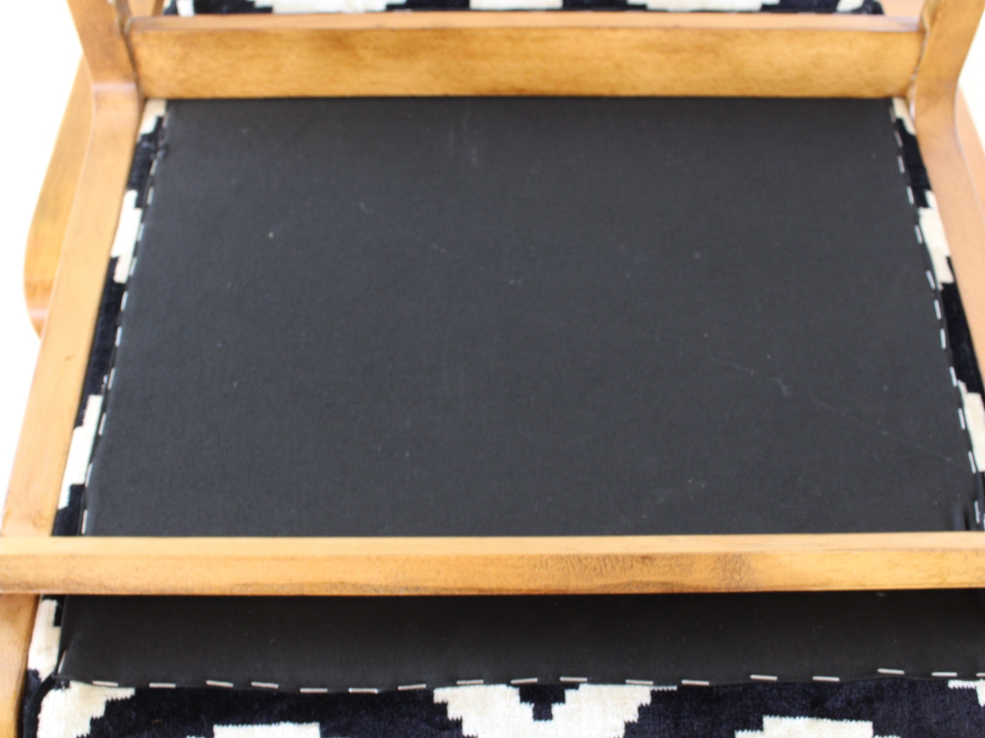 Mid Century Sessel von Selman Selmangic, neu gepolstert!