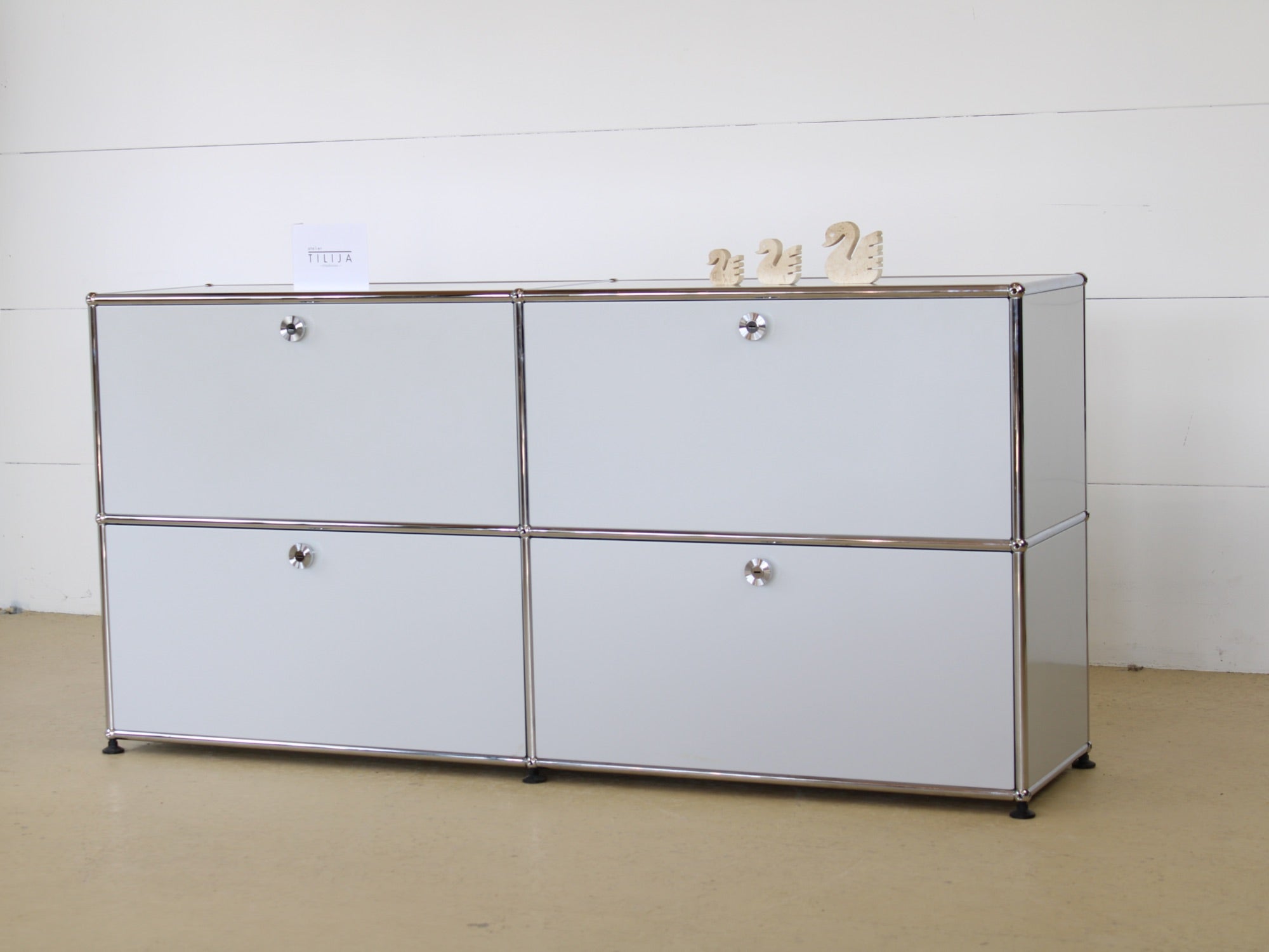 USM Haller Sideboard in Lichtgrau, Umbau möglich!
