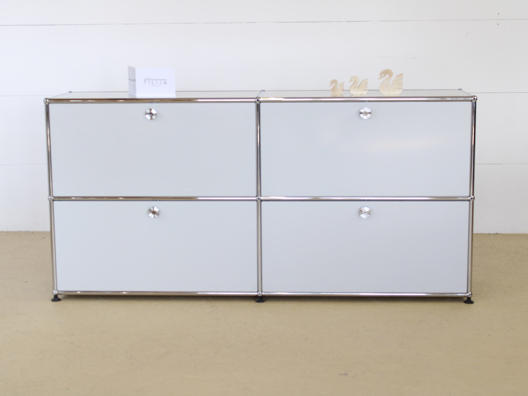 USM Haller Sideboard in Lichtgrau, Umbau möglich!