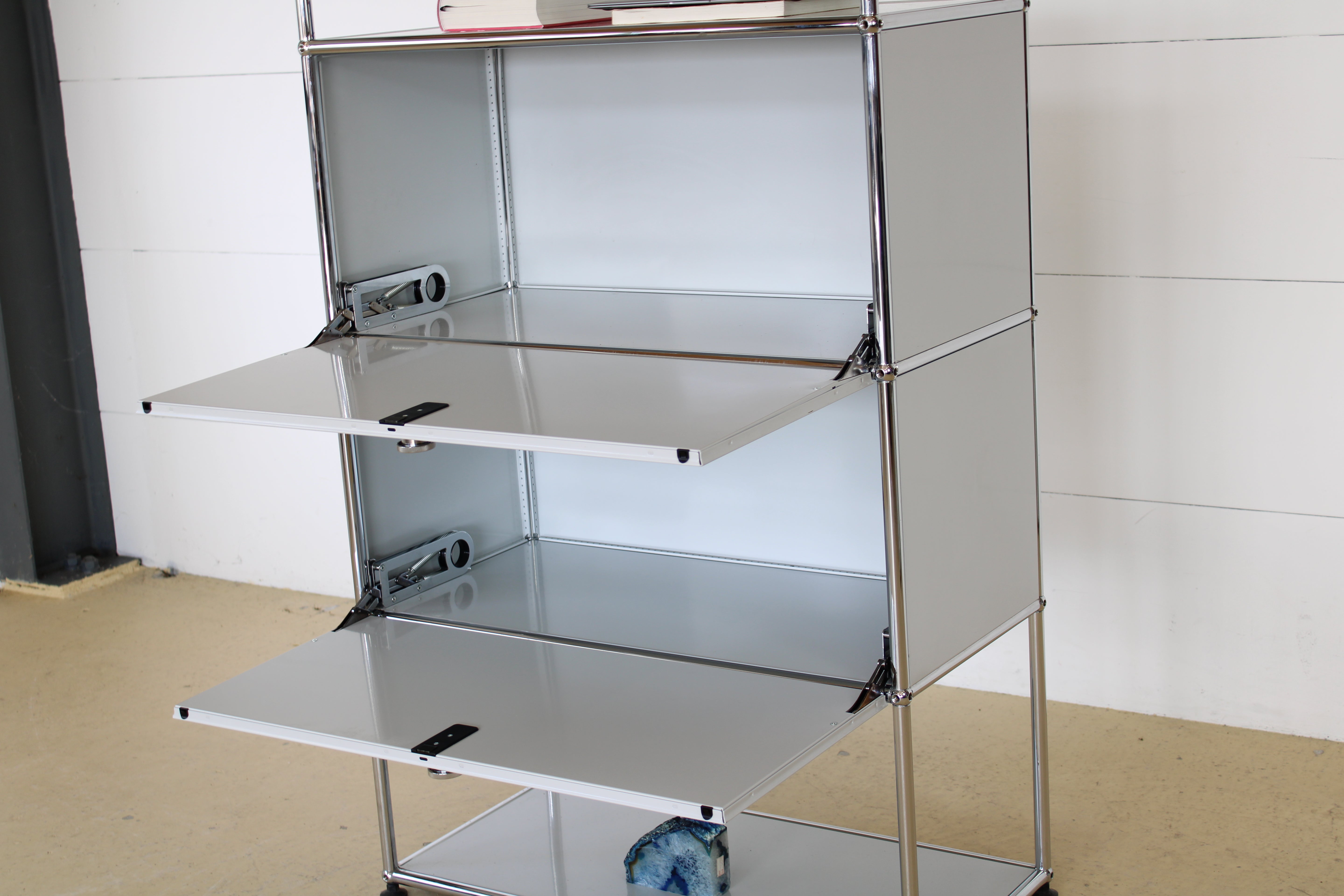 USM Haller Highboard & Schreibtisch Lichtgrau 3