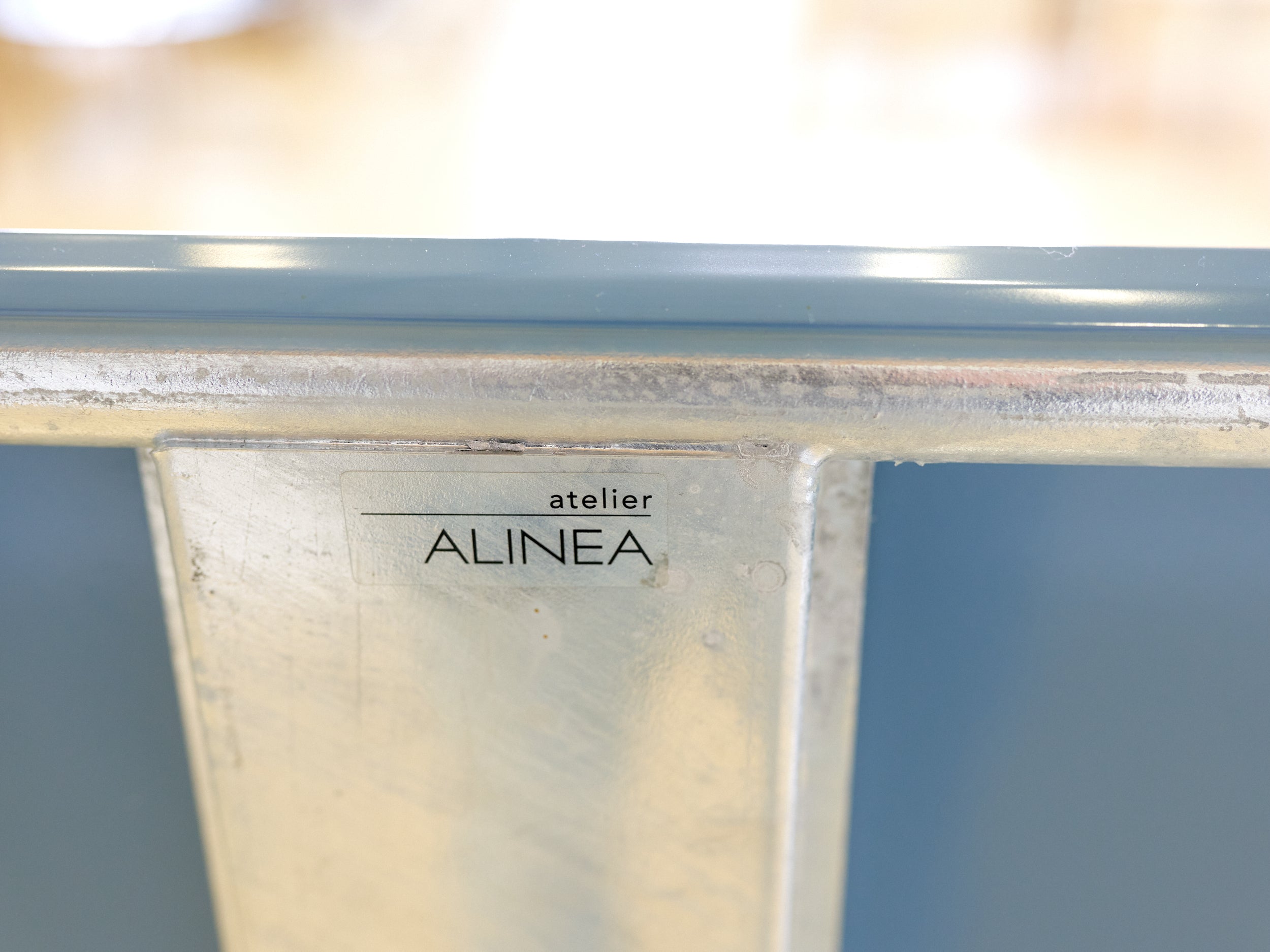 Klassischer atelier ALINEA Gartentisch Blaugrau (295cm)