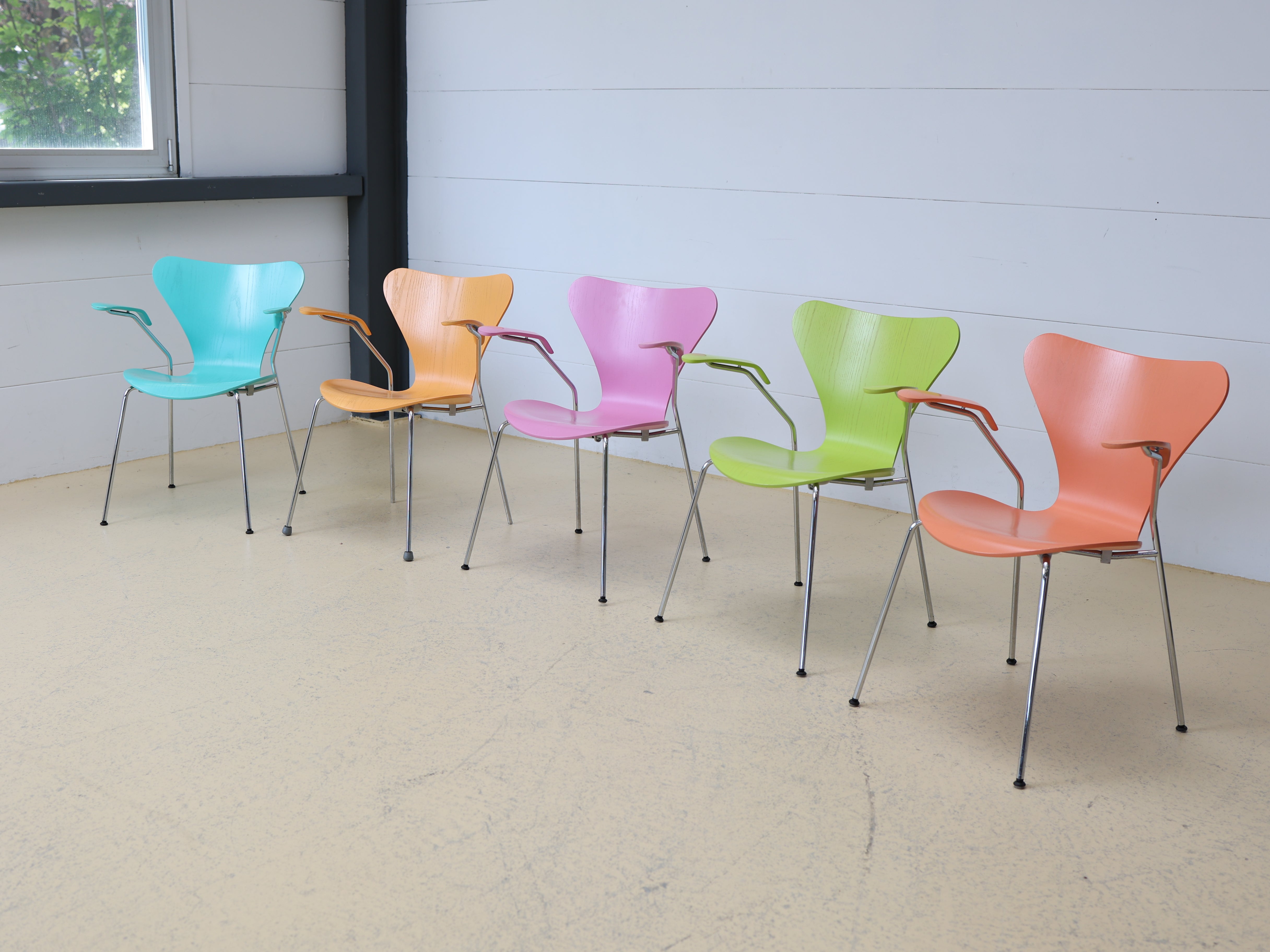 Arne Jacobsen Series 7 Armlehnstuhl 3207 | Fritz Hansen |guter Zustand