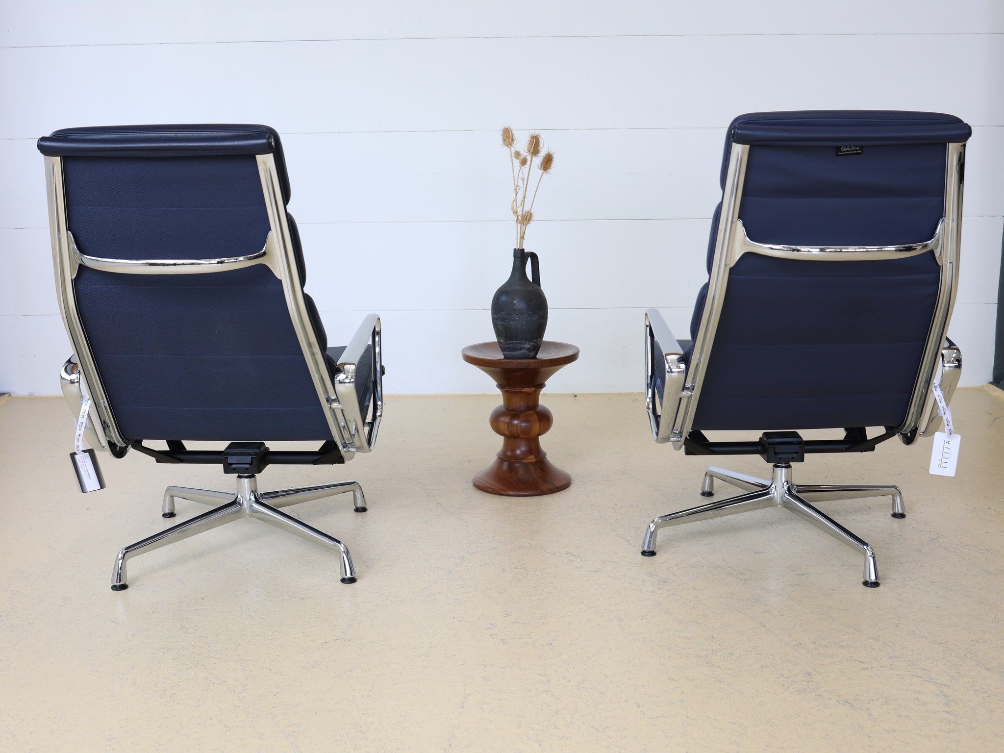 Soft Pad Chair EA 222 – Nahaufnahme der charakteristischen Polstersegmente