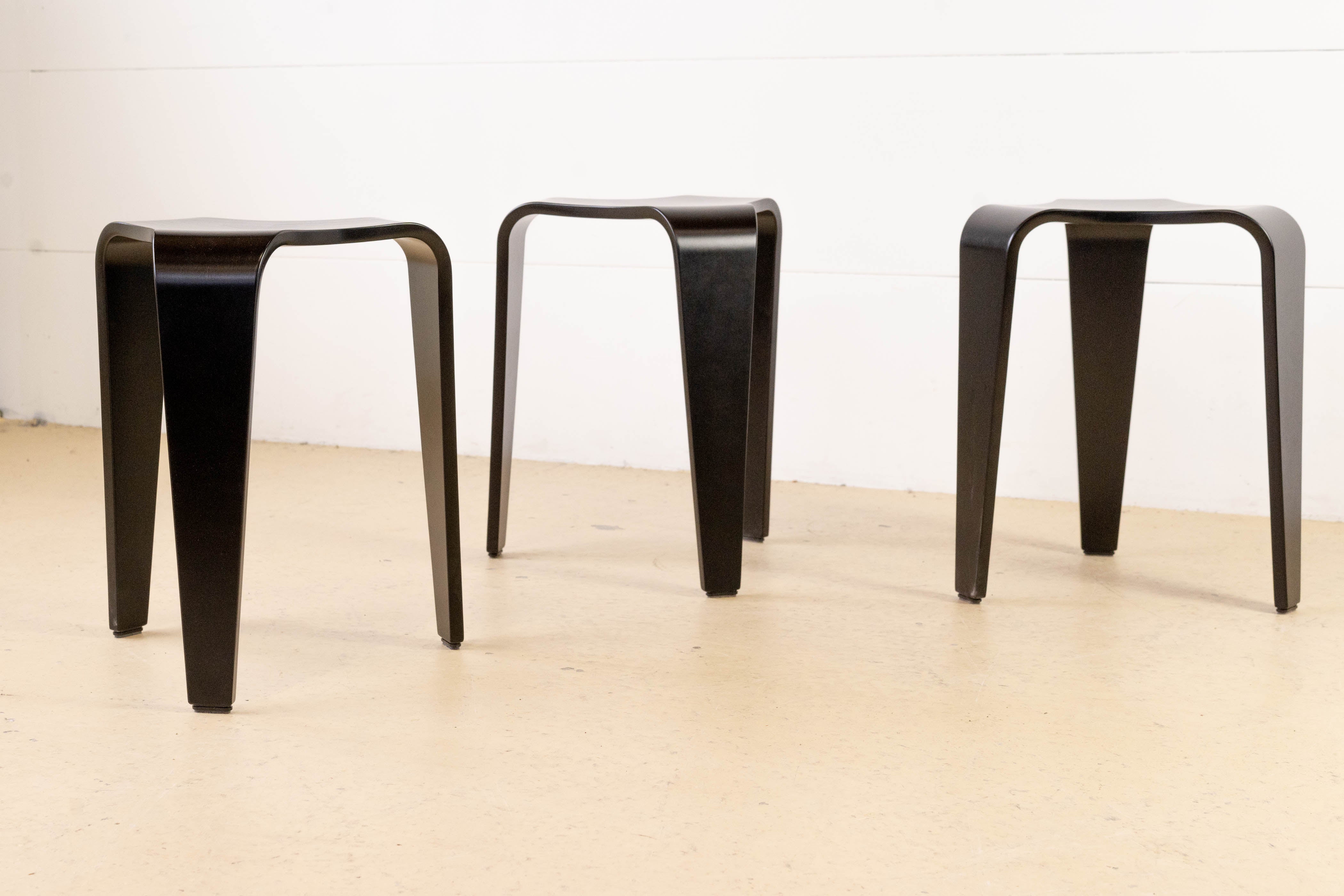 Swiss Design: Michel Péclard Hocker von Horgen Glarus, 1960