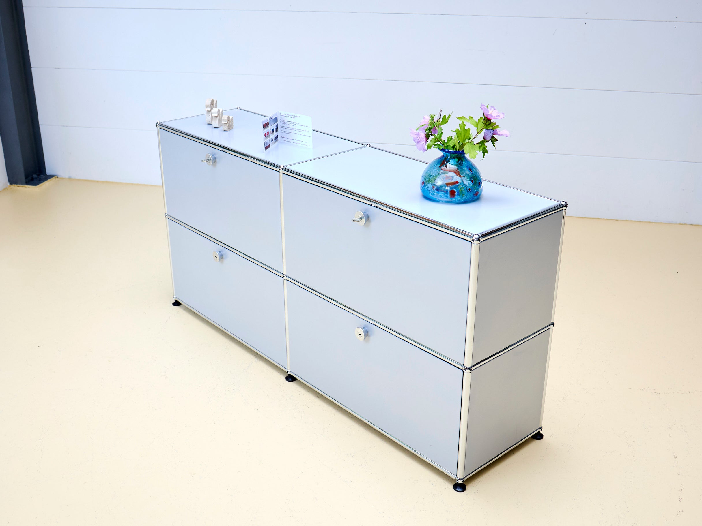 USM Haller Sideboard in Mattsilber