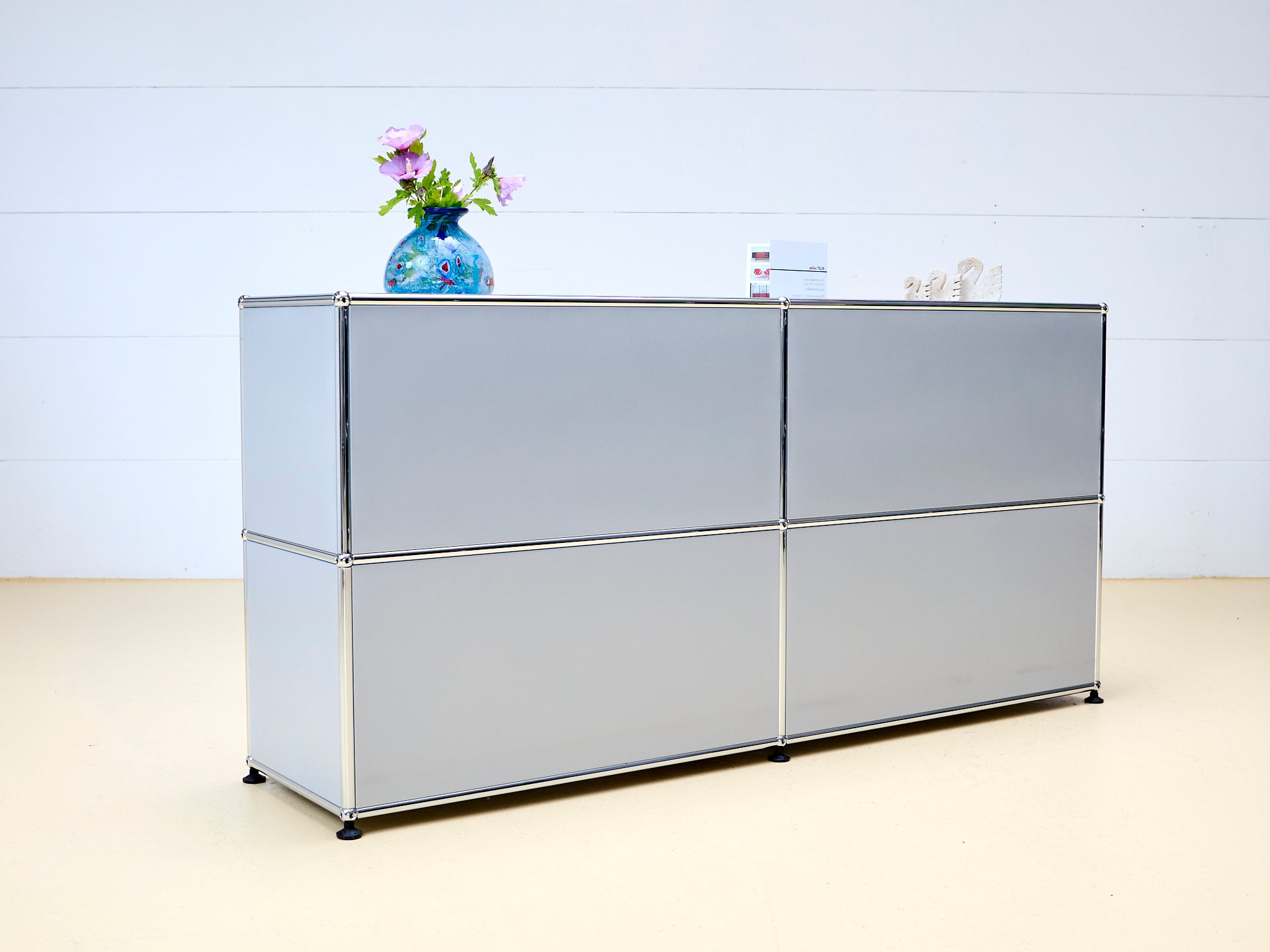 USM Haller Sideboard in Mattsilber