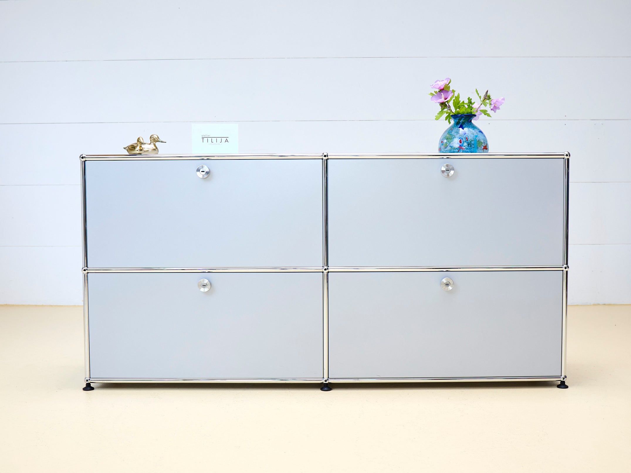 USM Haller Sideboard in Mattsilber