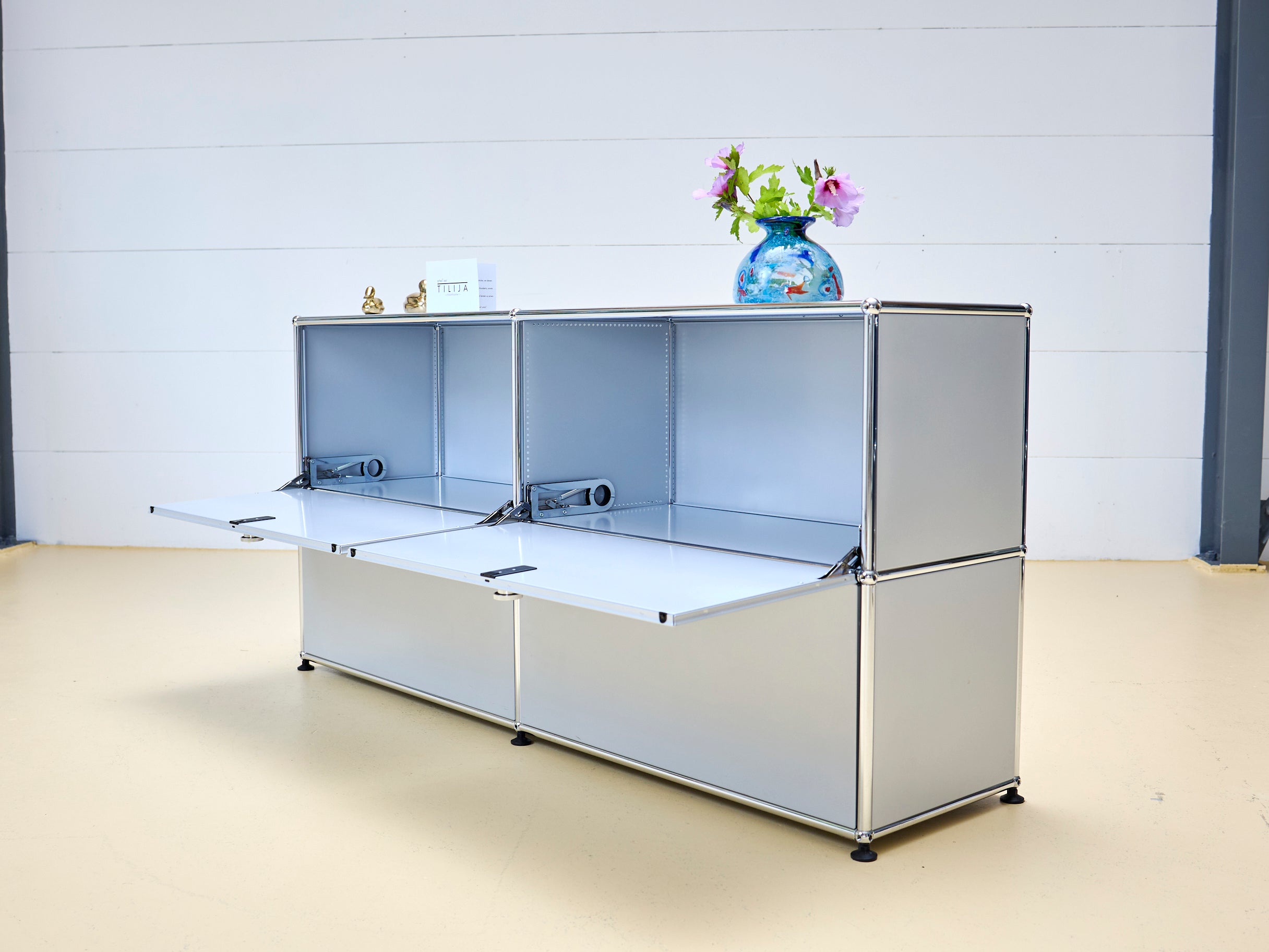 USM Haller Sideboard in Mattsilber