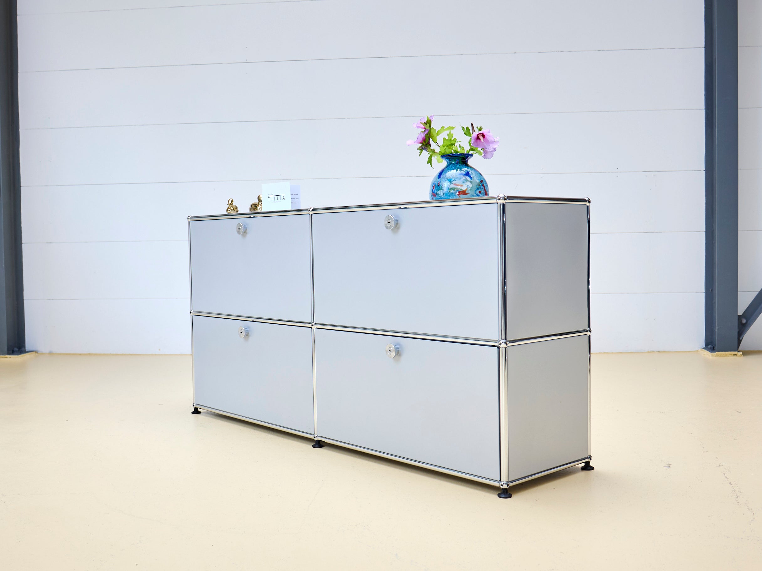 USM Haller Sideboard in Mattsilber