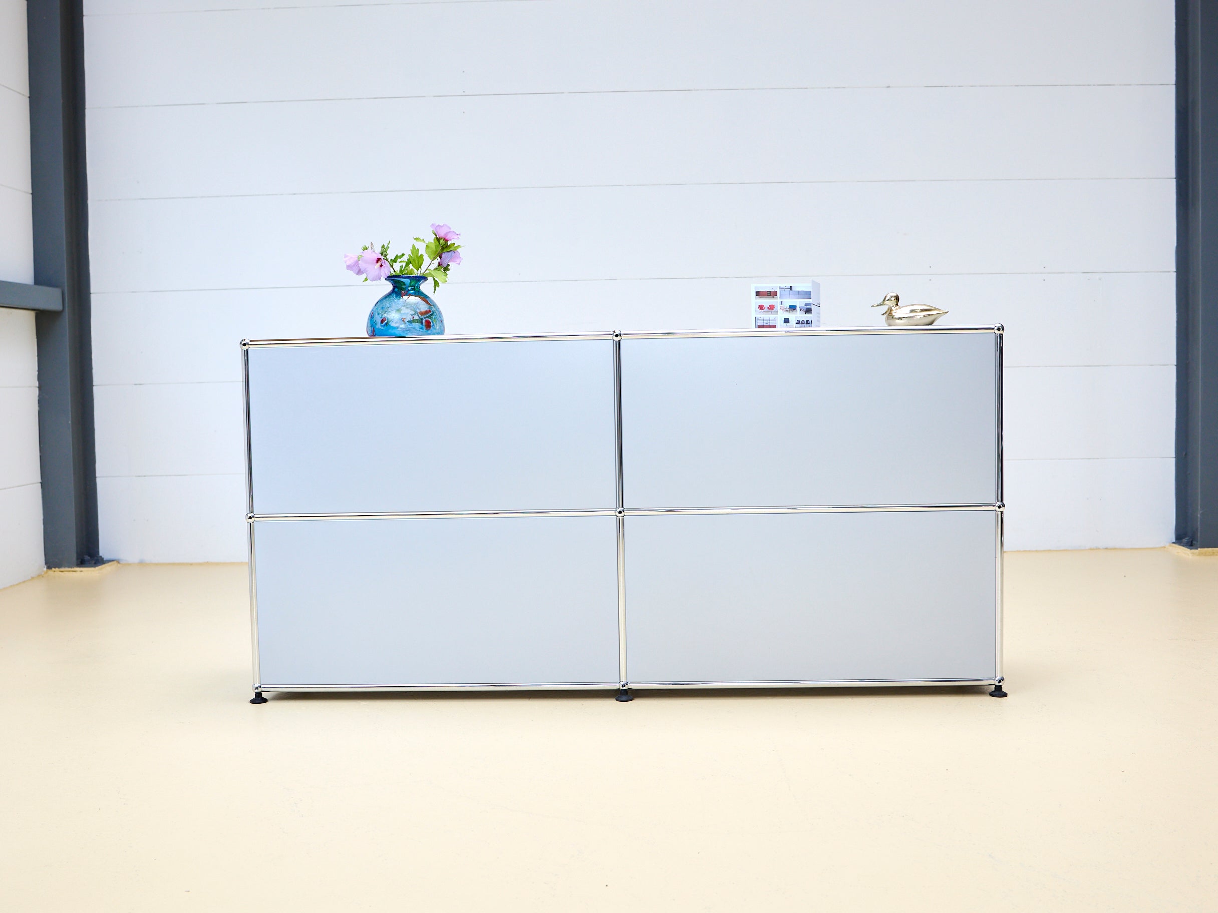 USM Haller Sideboard in Mattsilber