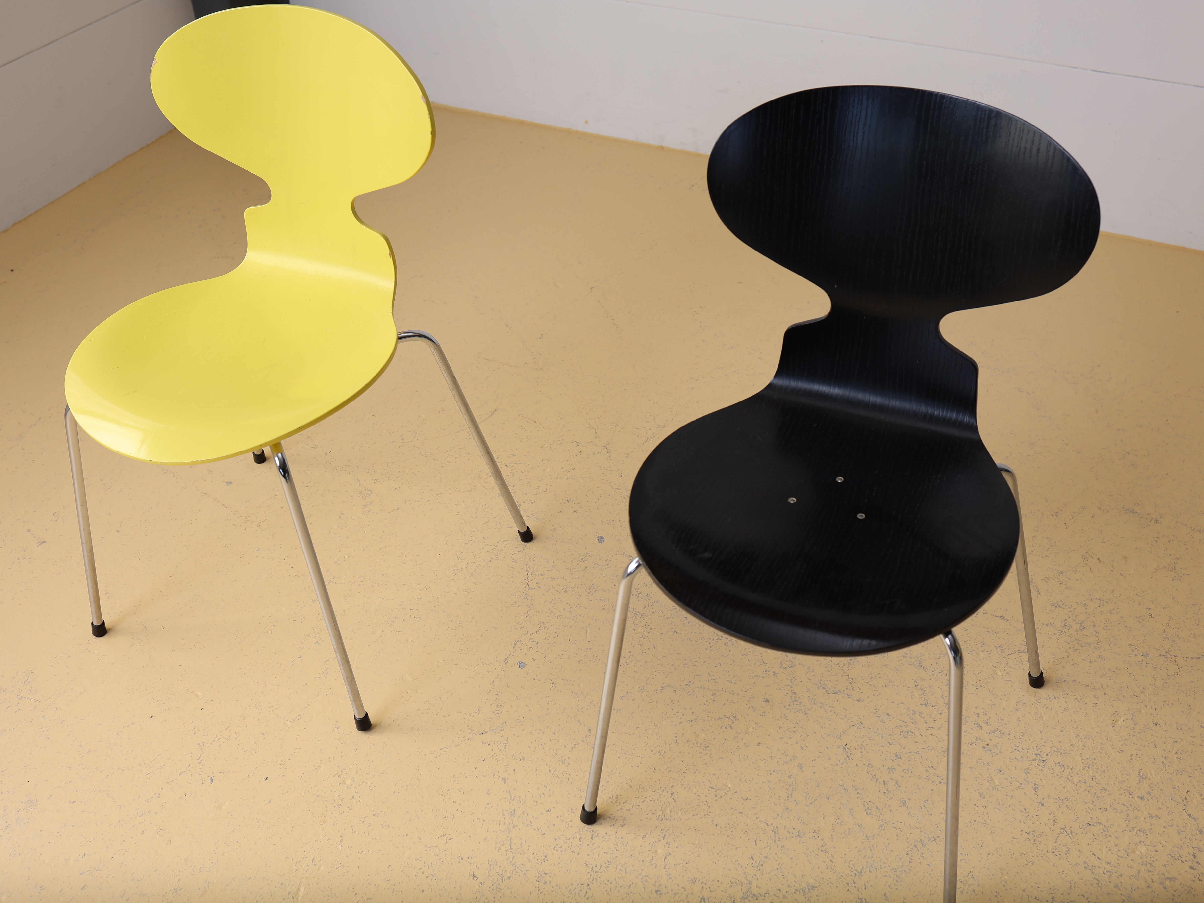 Vintage Arne Jacobsen Stühle Ameise 3101 für Fritz Hansen