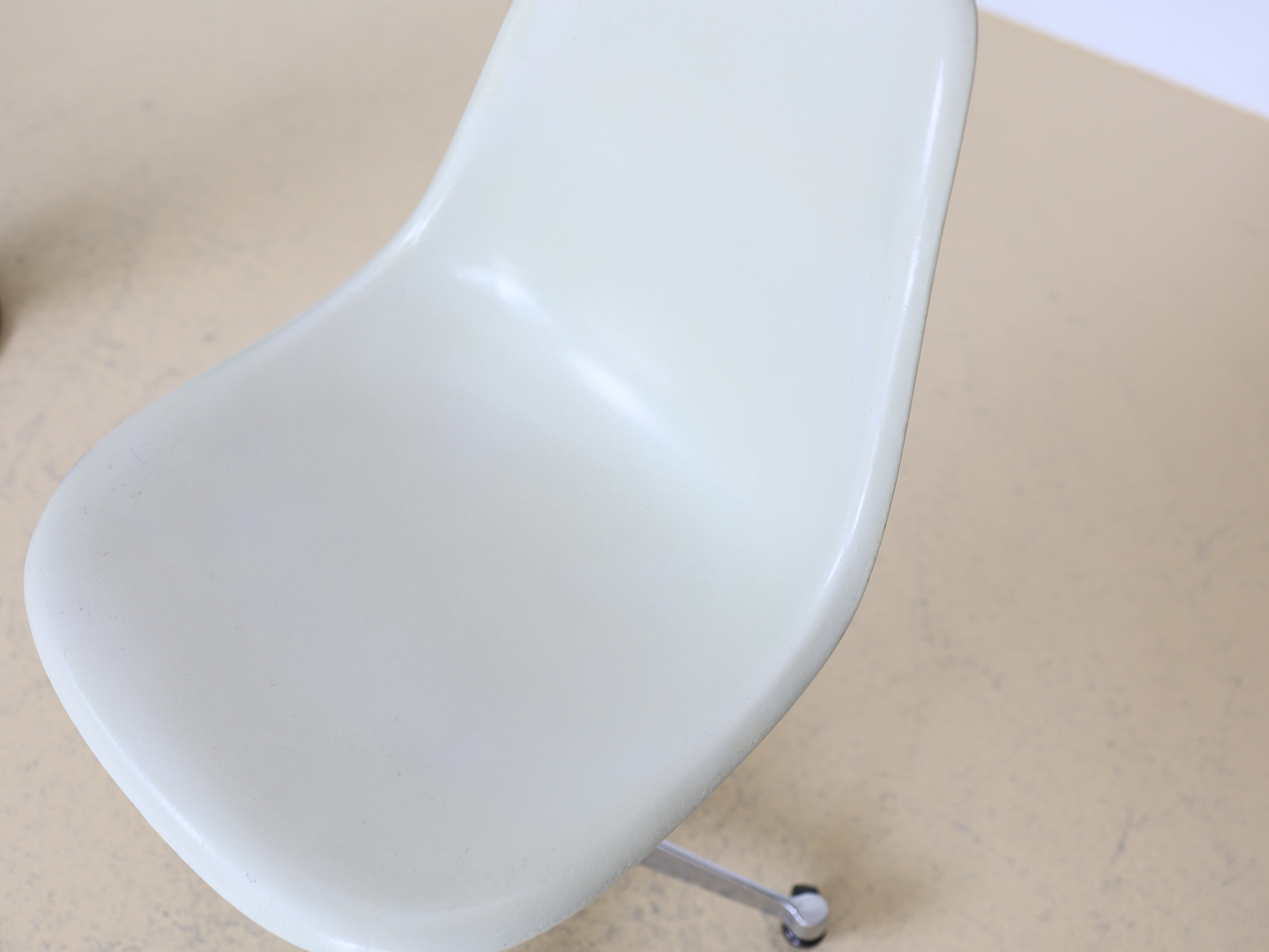 Eames Bürostuhl, Side Chair Fiberglas Hermann Miller