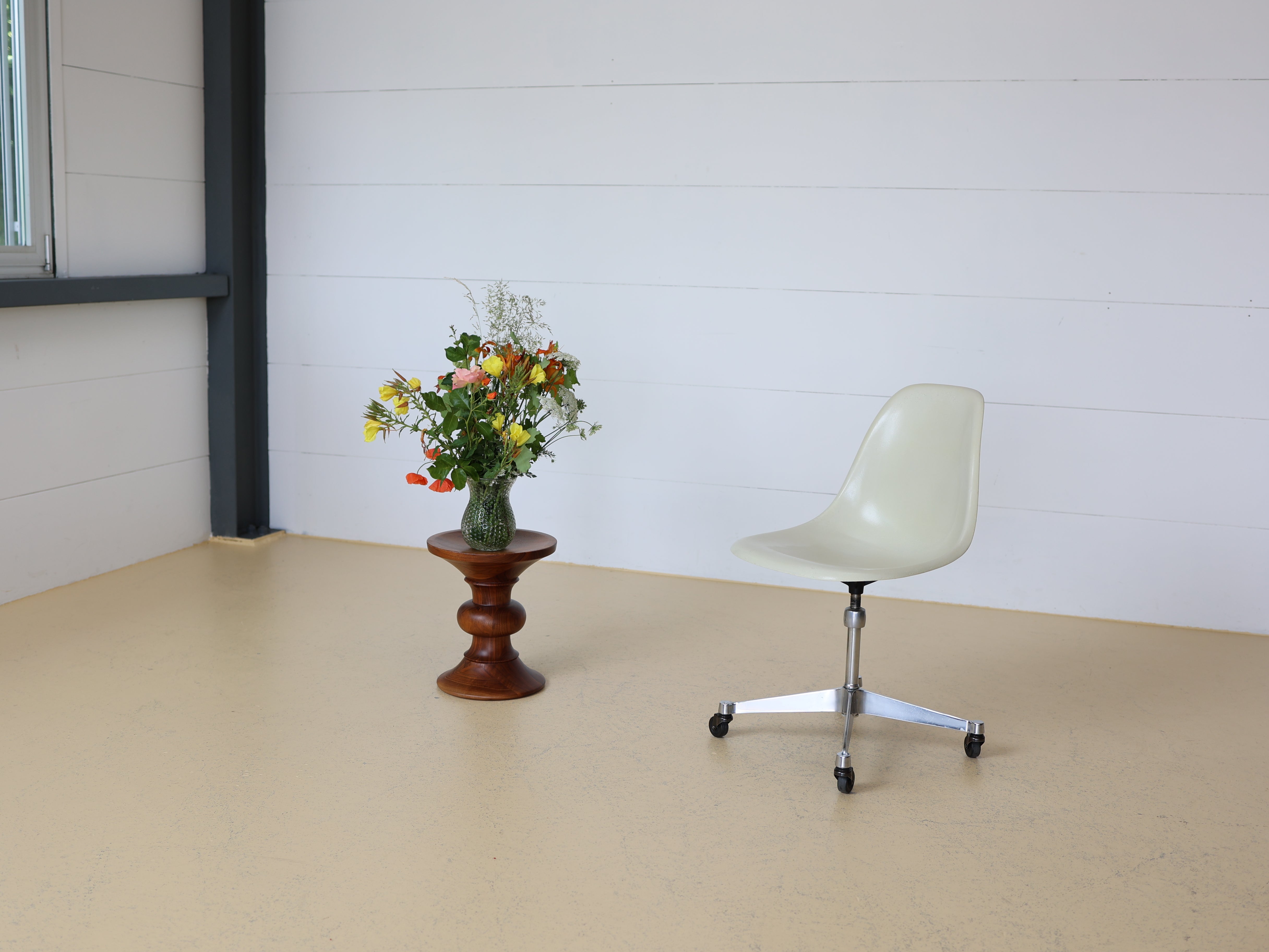 Eames Bürostuhl, Side Chair Fiberglas Hermann Miller