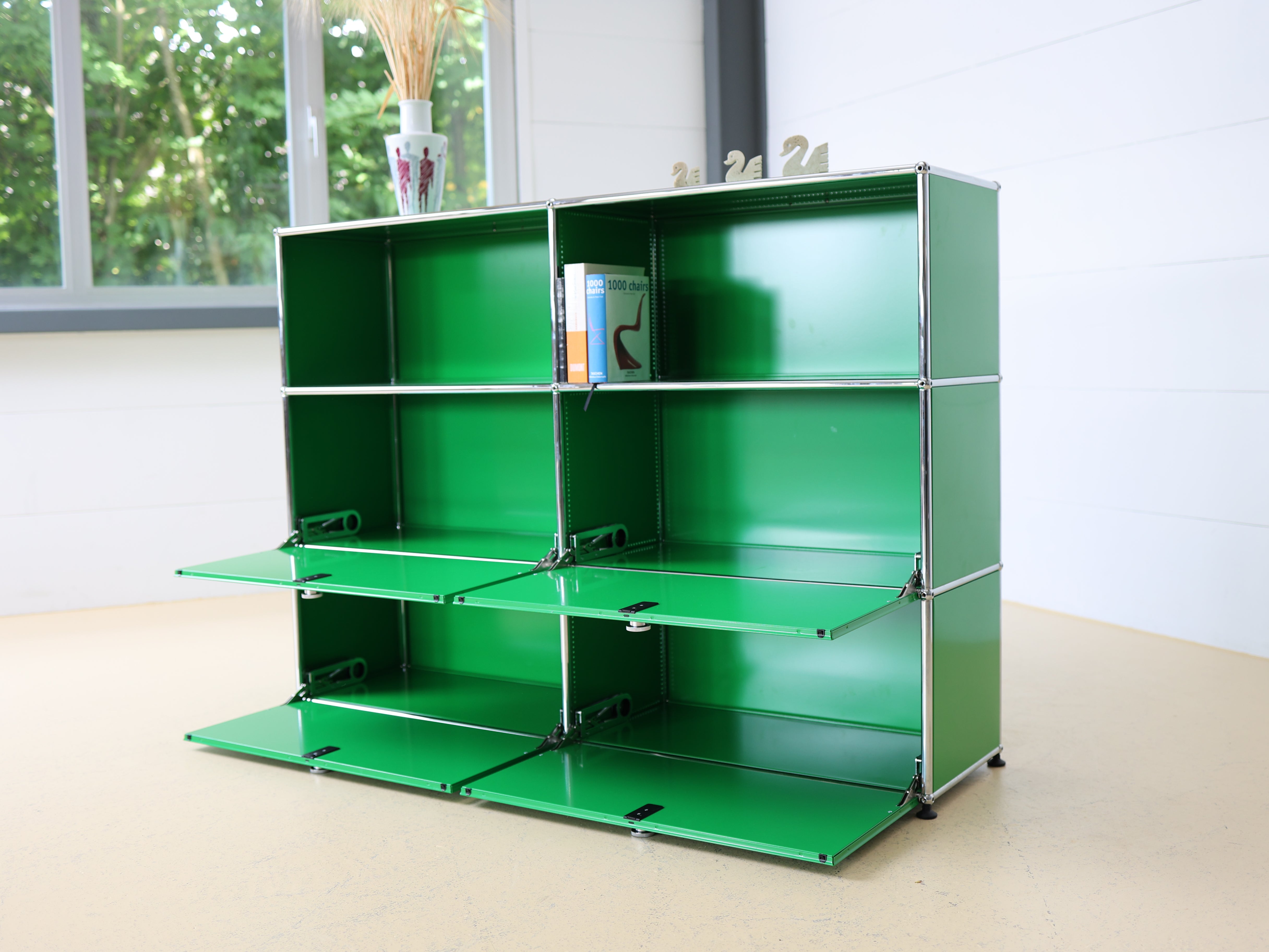 USM Haller Sideboard Grün, 2x3