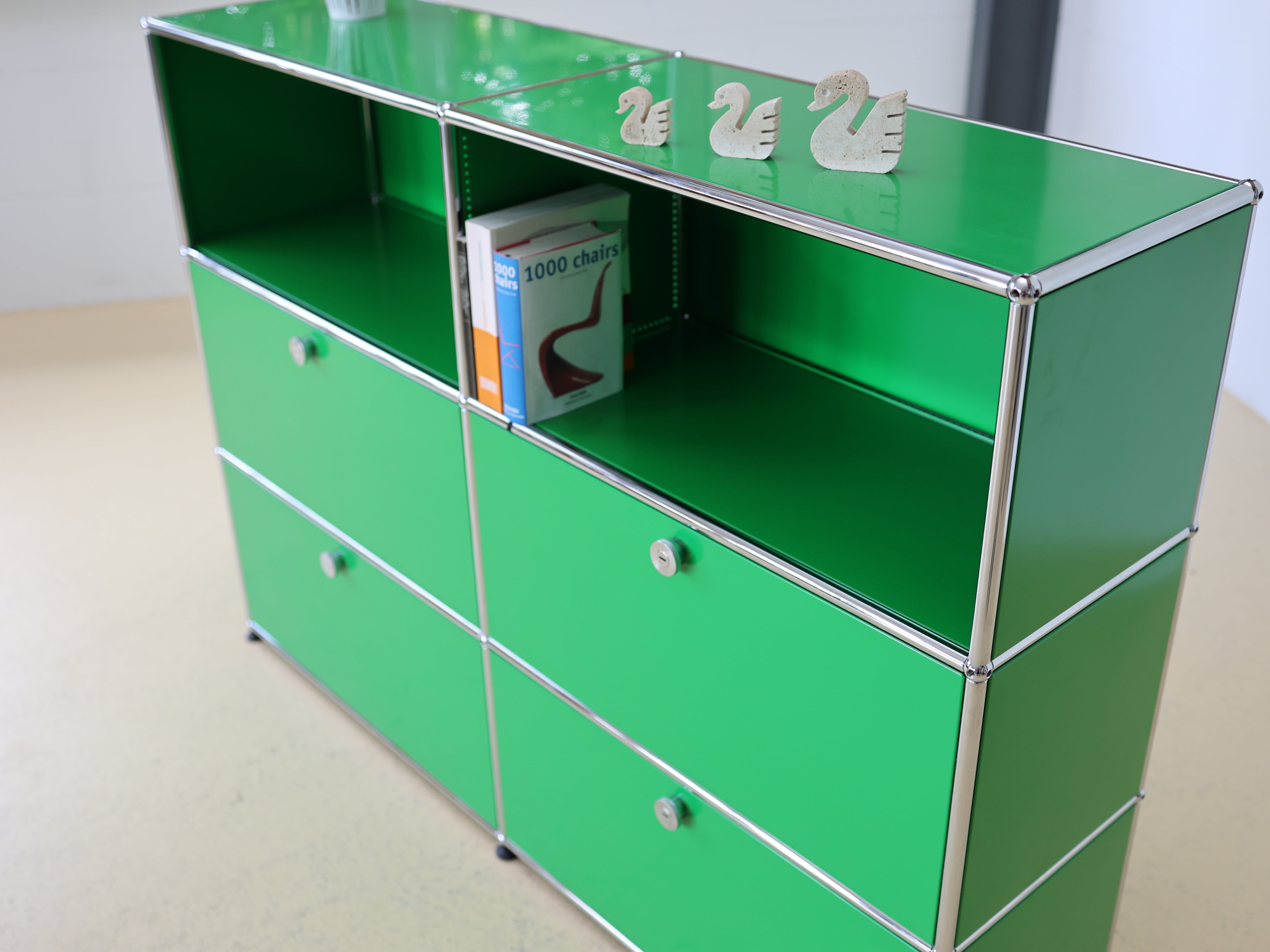 USM Haller Sideboard Grün, 2x3