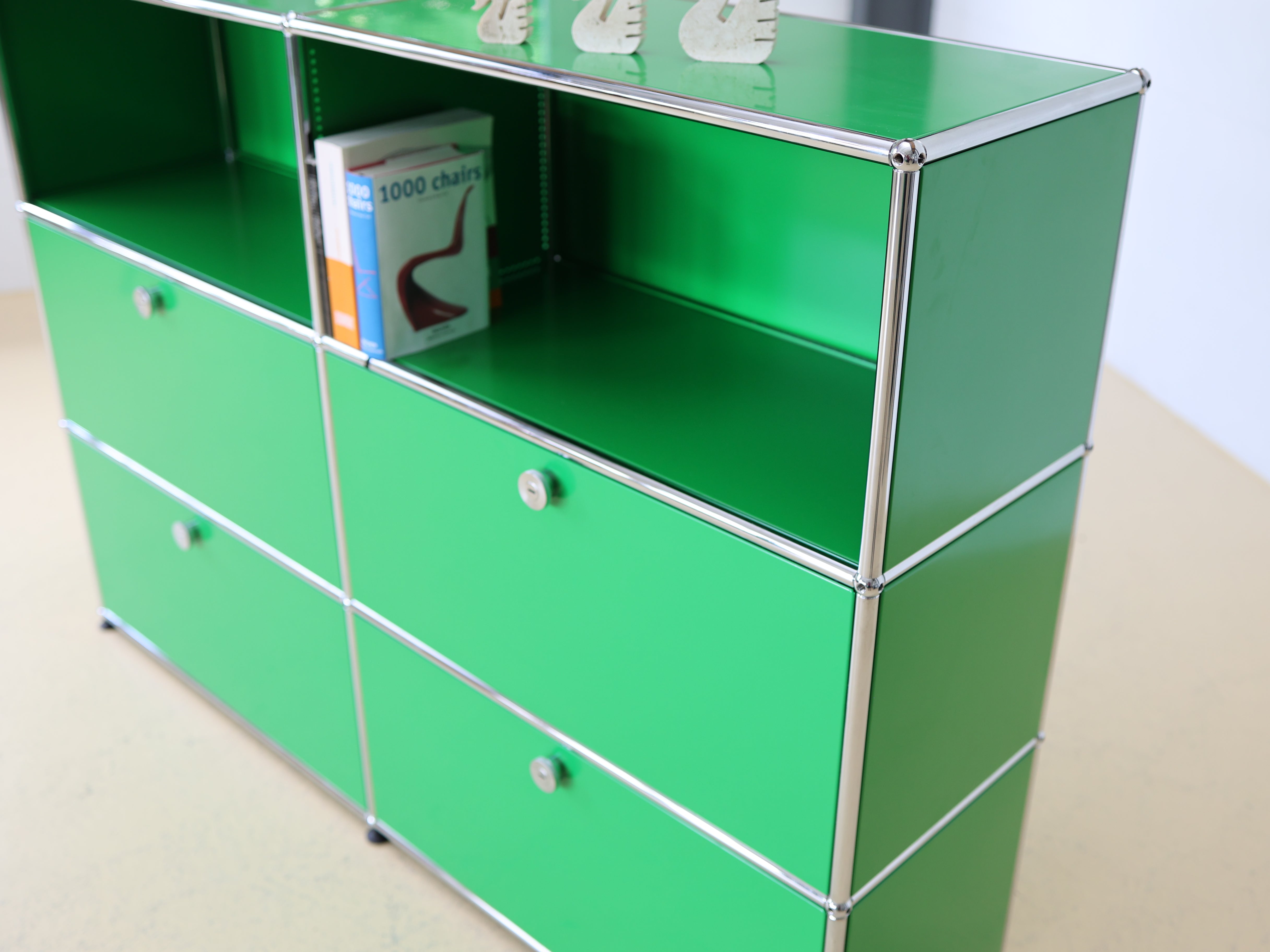 USM Haller Sideboard Grün, 2x3