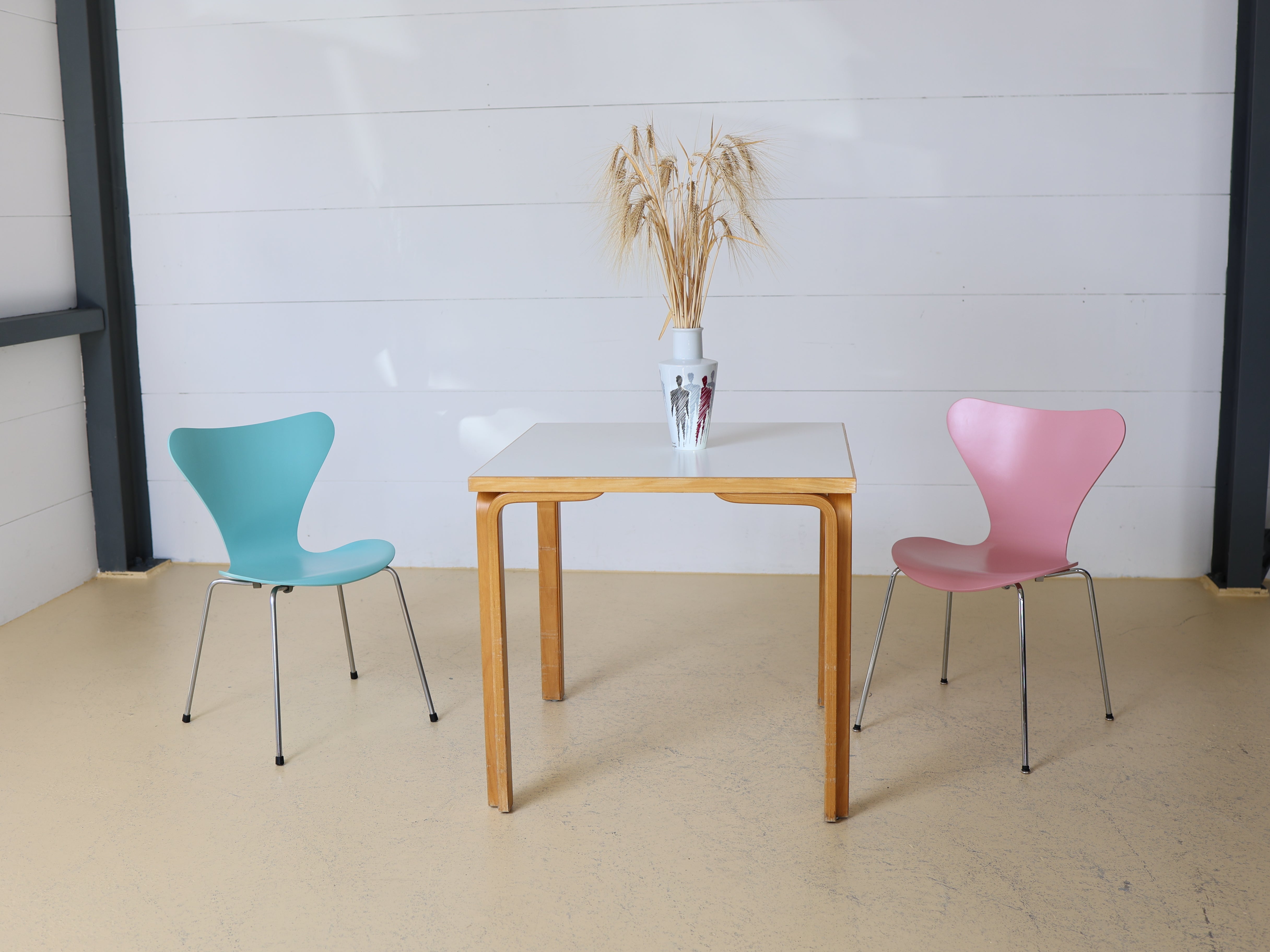 Schöne Vintage Tische - Alvar Aalto Style