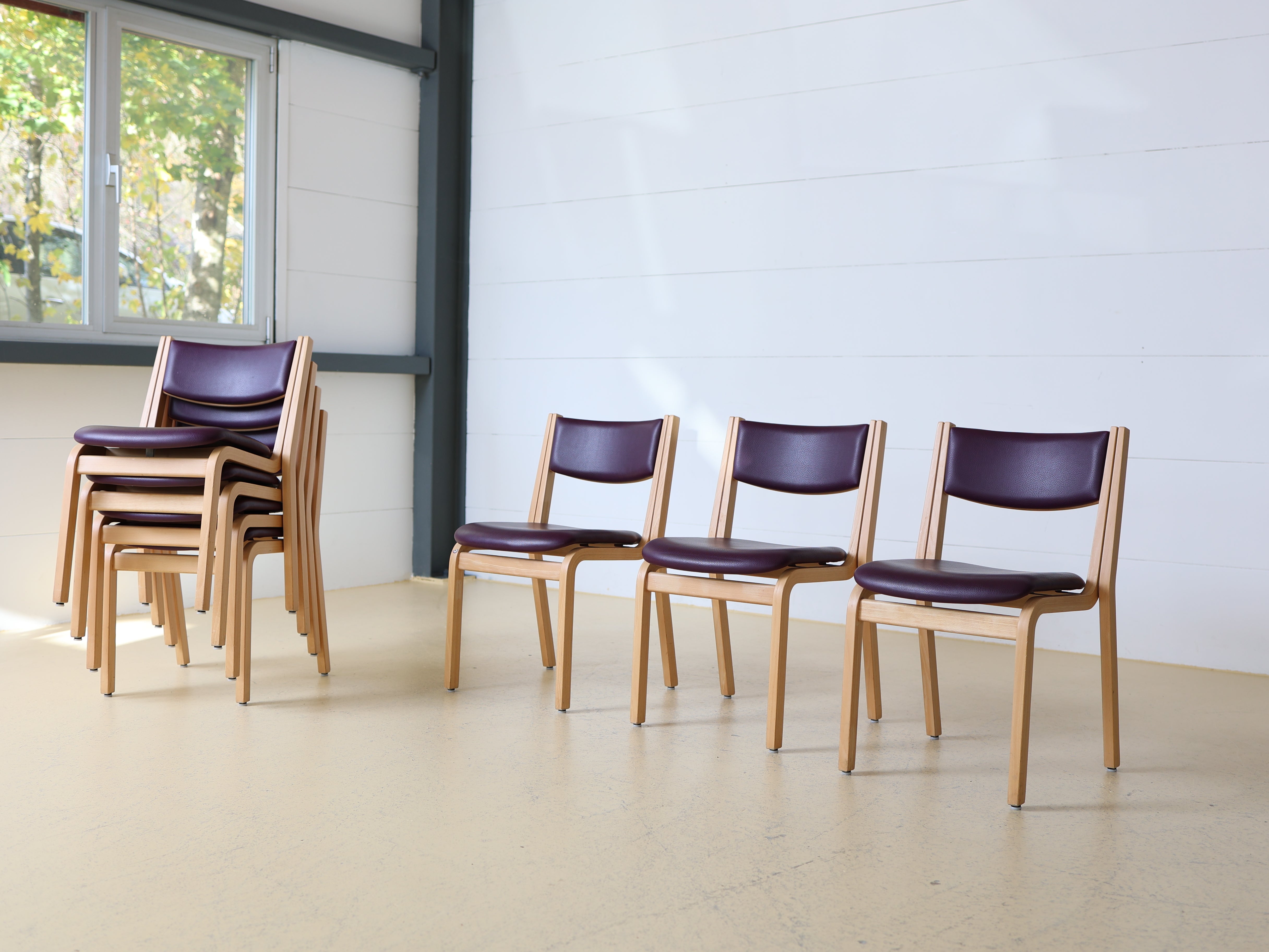 Vintage EMBRU Stühle Skandi Form