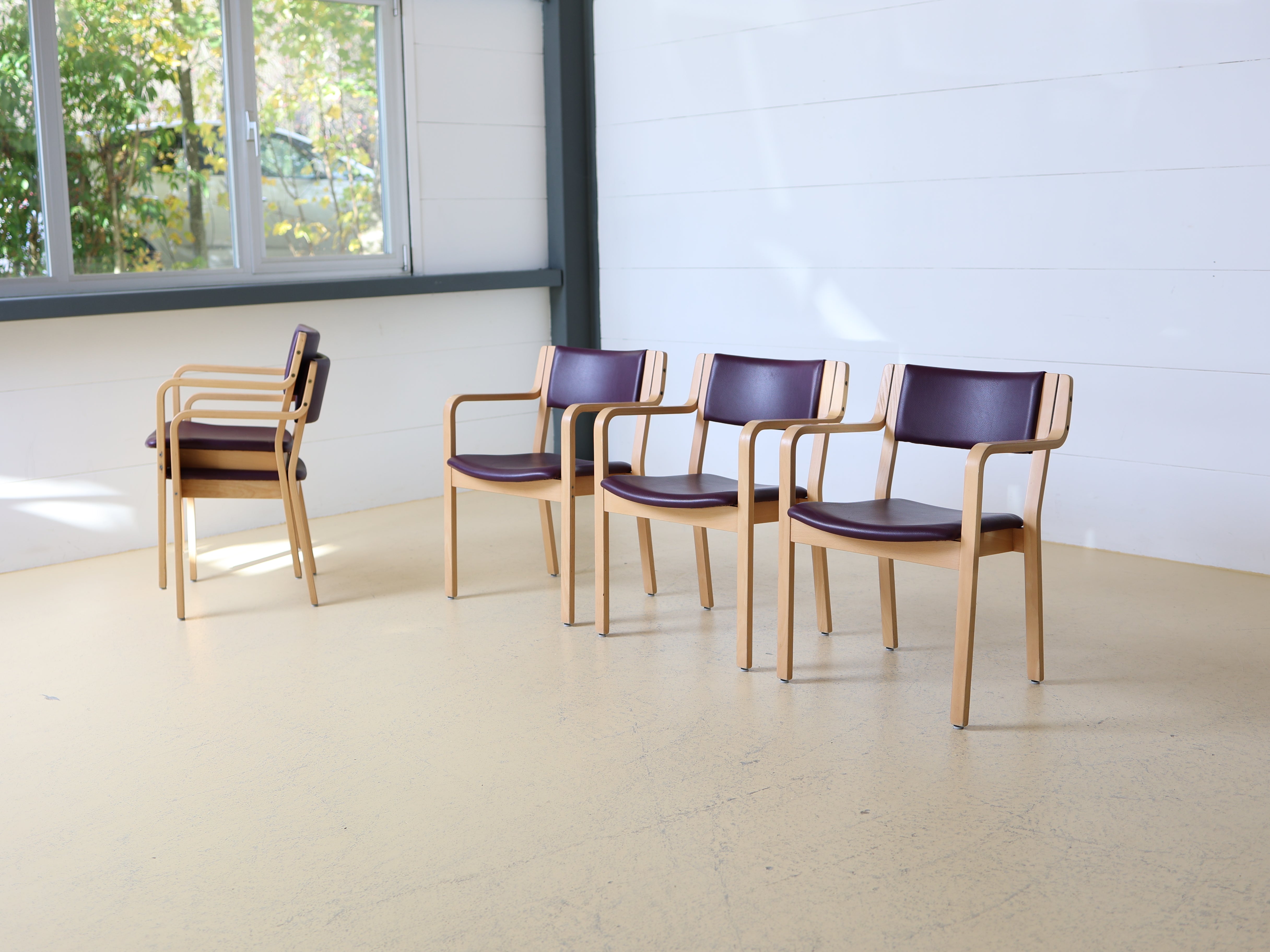 Vintage EMBRU Stühle Skandi Form