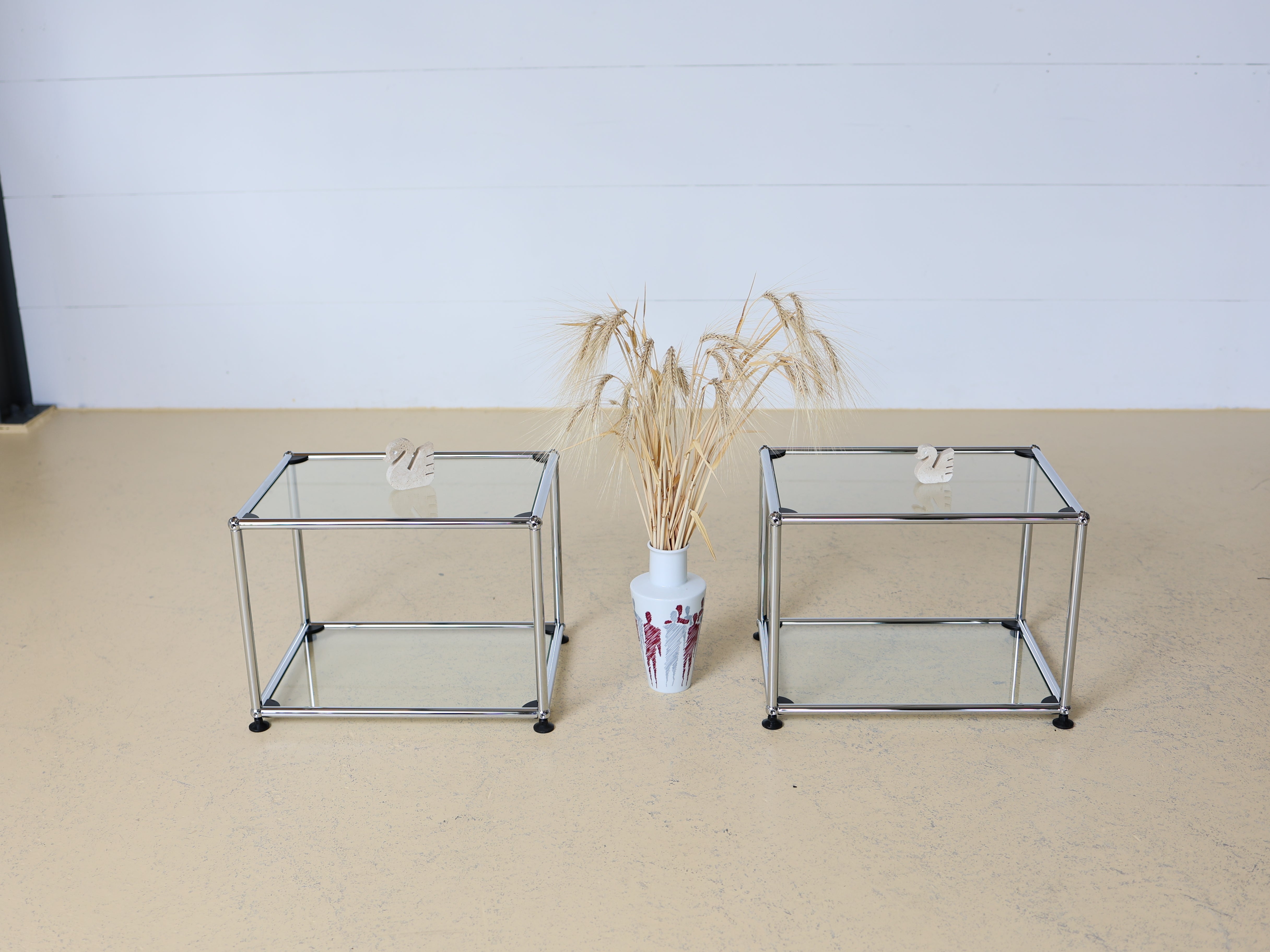 USM Haller Beistelltisch Glas 5