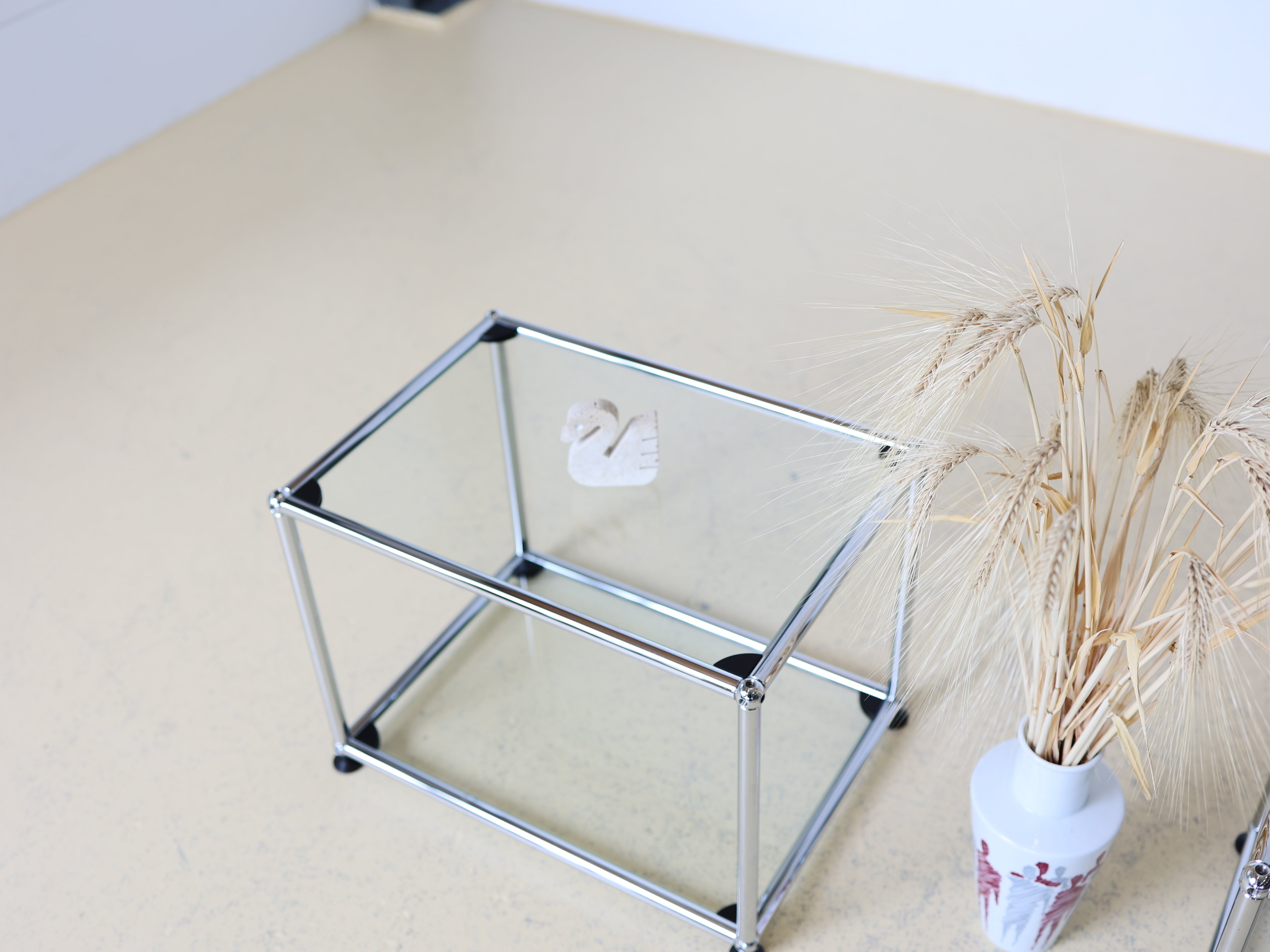 USM Haller Beistelltisch Glas 8