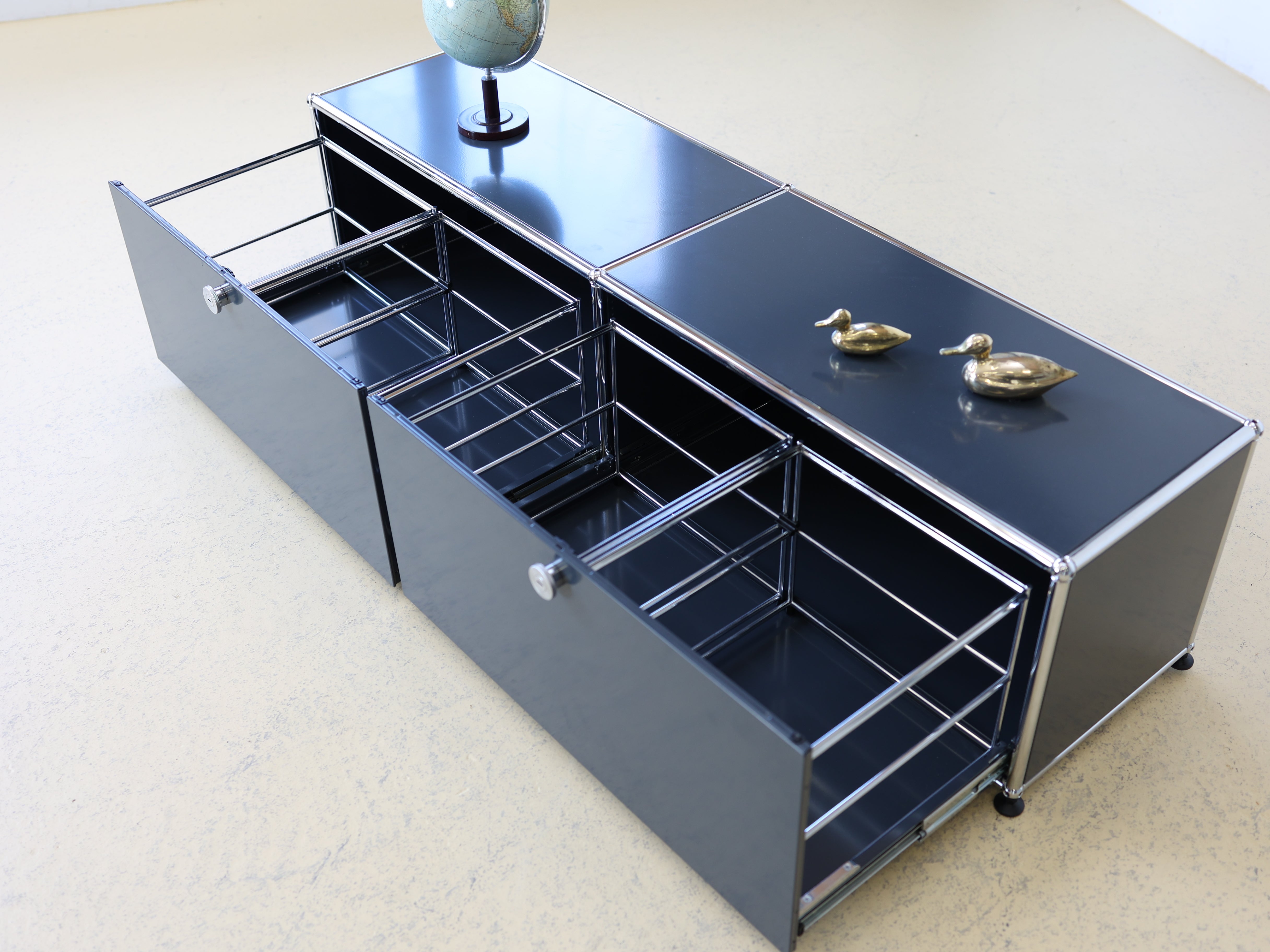 USM Haller Lowboard 2x1 Anthrazitgrau 5