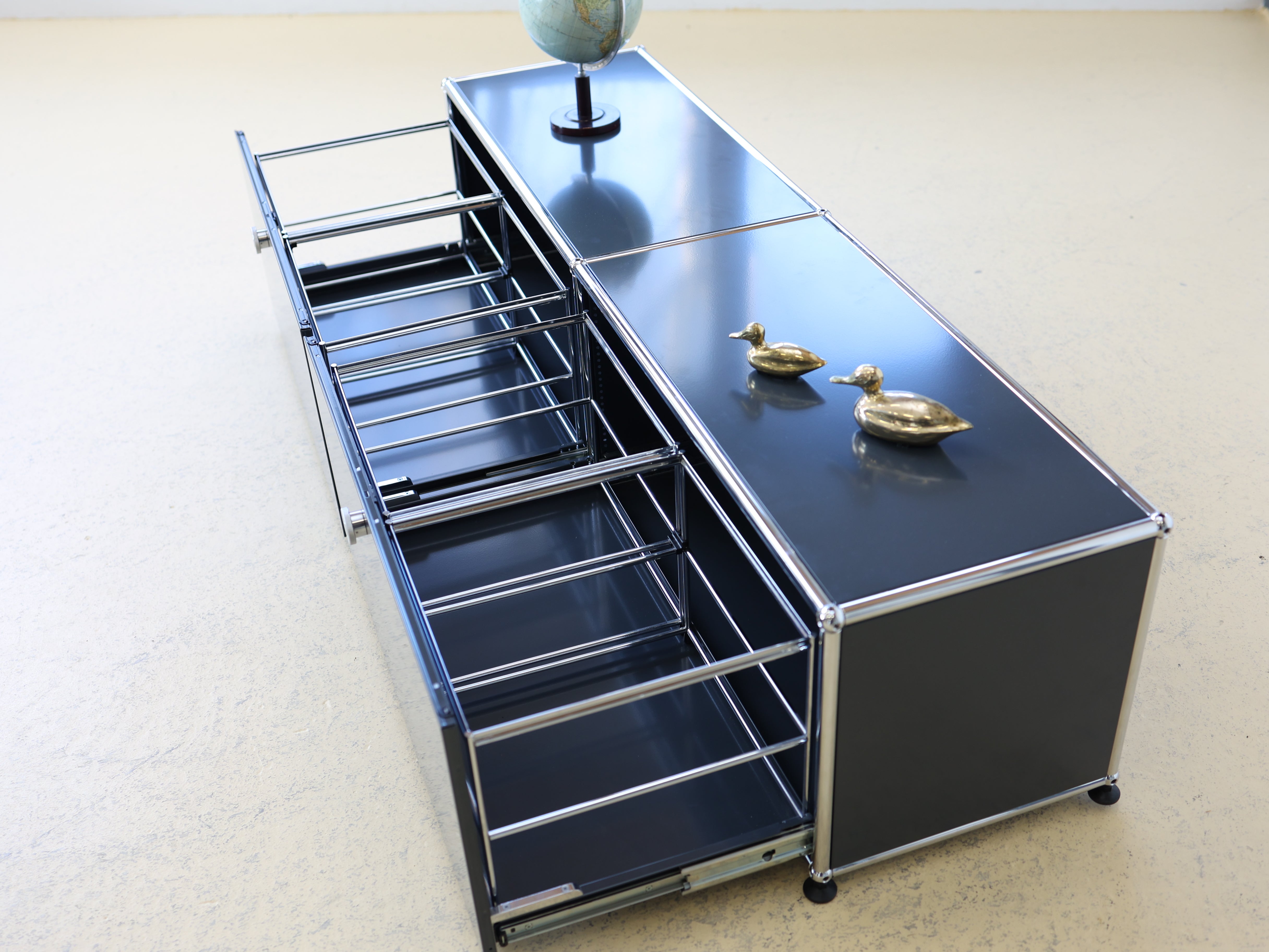 USM Haller Lowboard 2x1 Anthrazitgrau 6