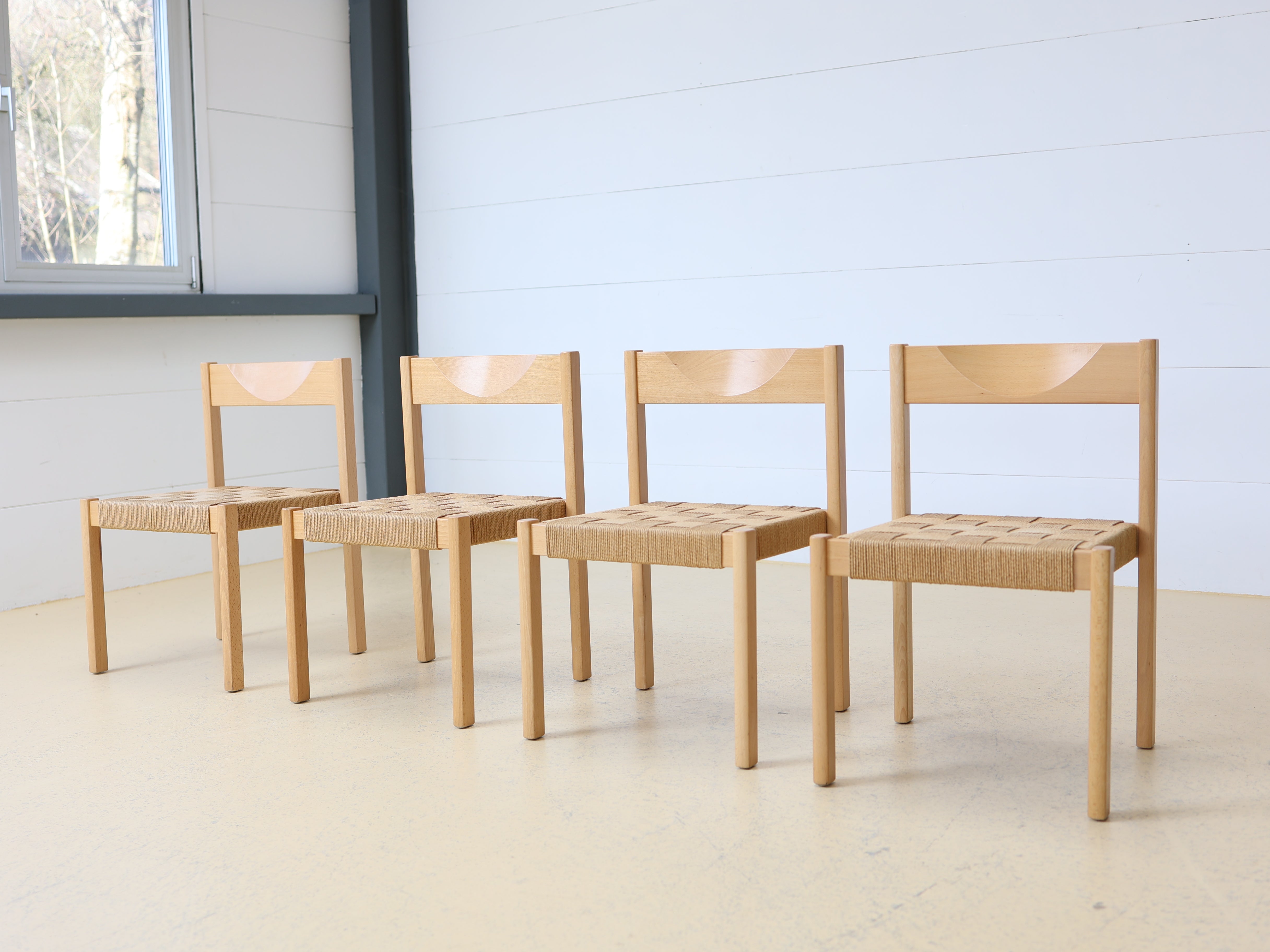 Dietiker Stuhl von Bruno Rey Holz & Geflecht 9