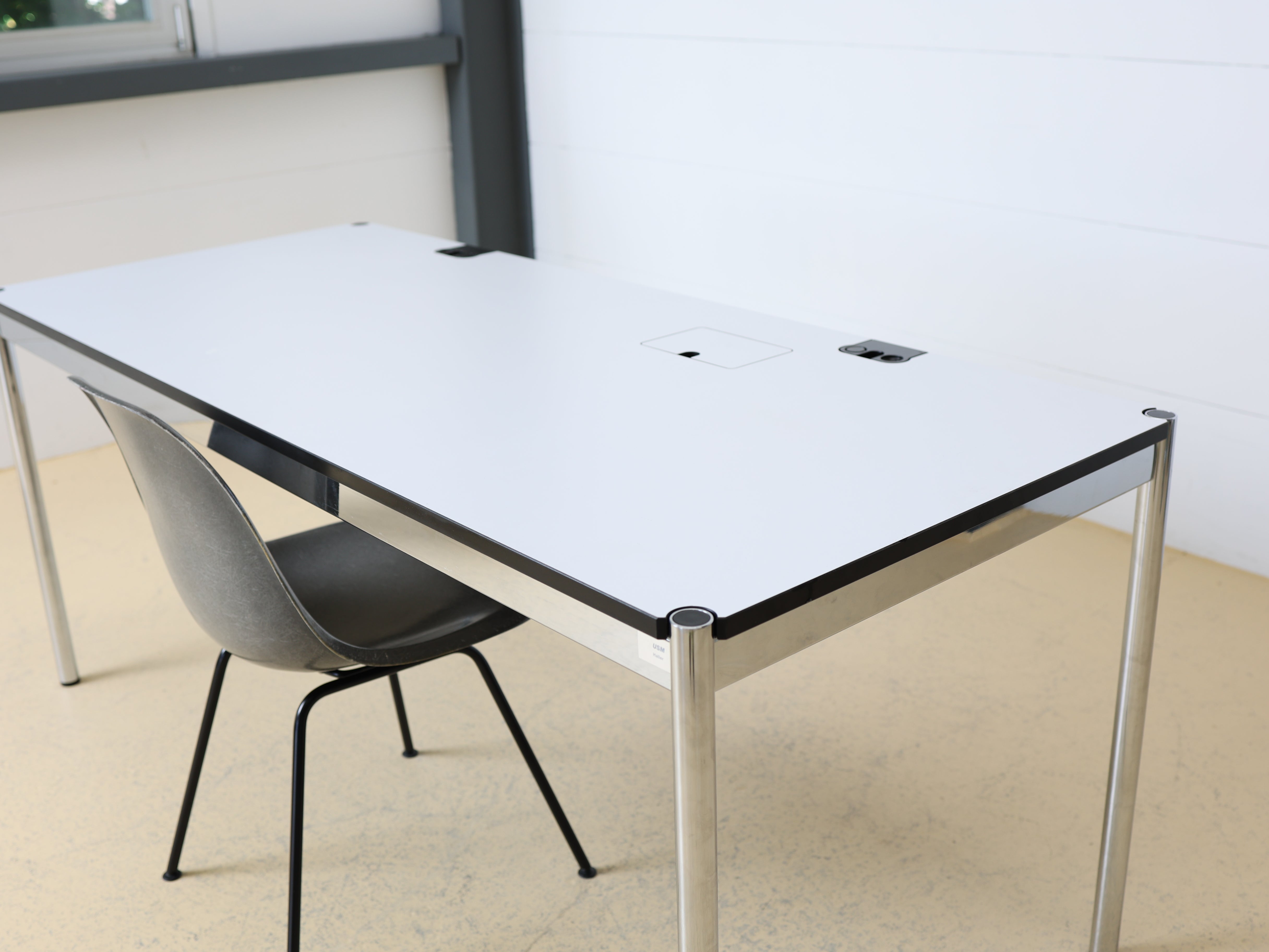 USM Haller Schreibtische Advanced- Weiss 175cm