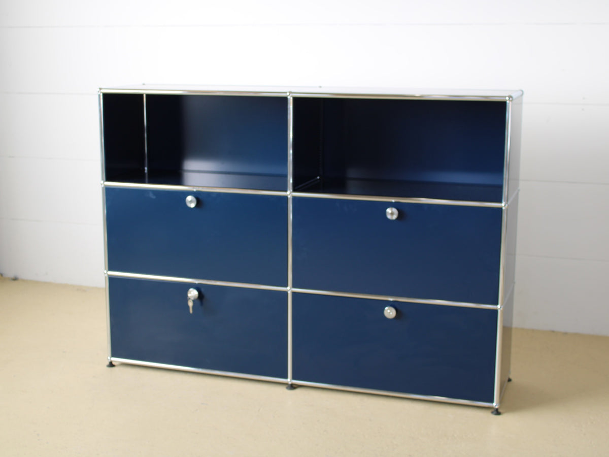 USM Haller Sideboard 2x3 Blau 6