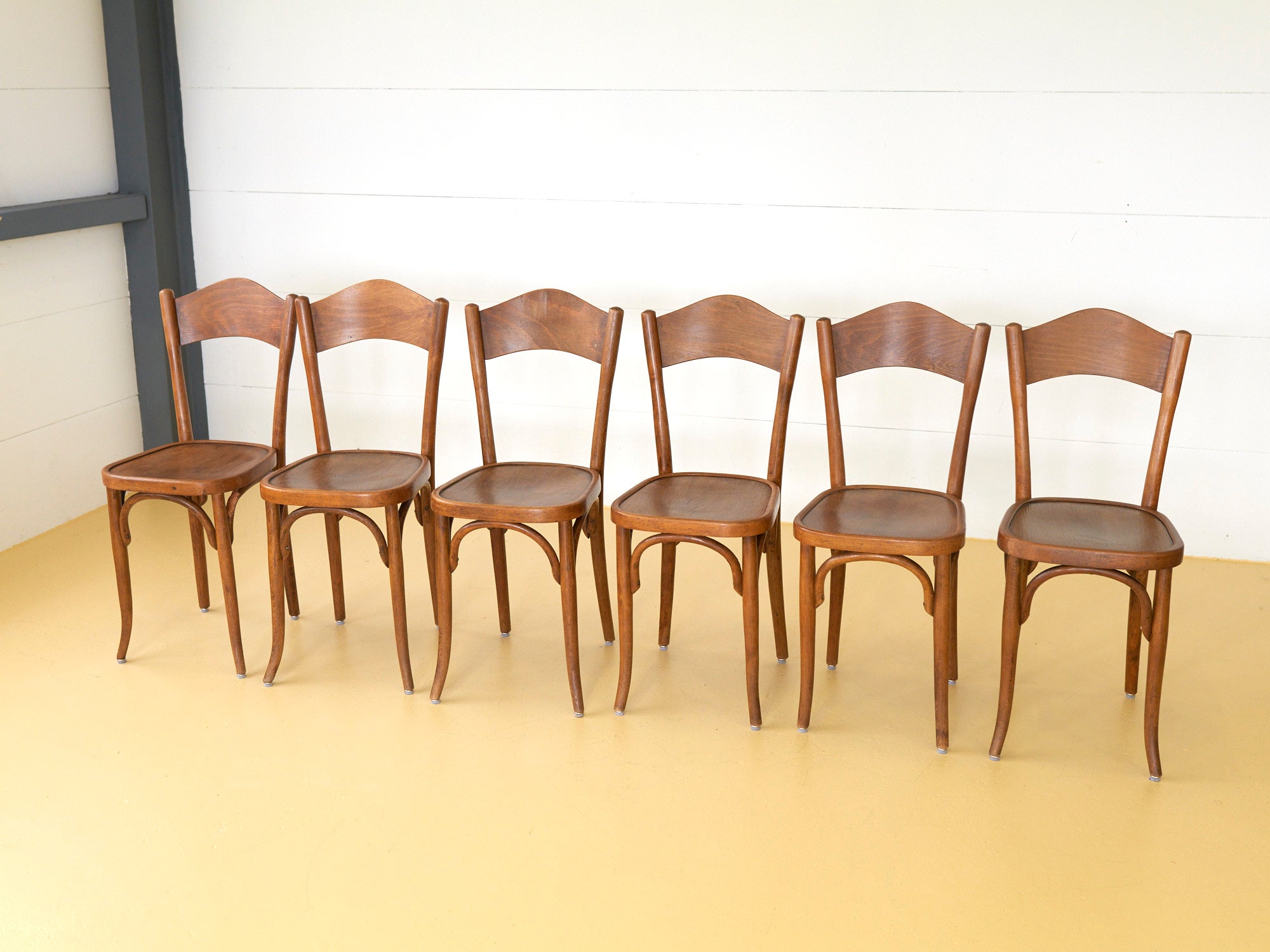 Antike Horgen Glarus Stühle im 6er Set