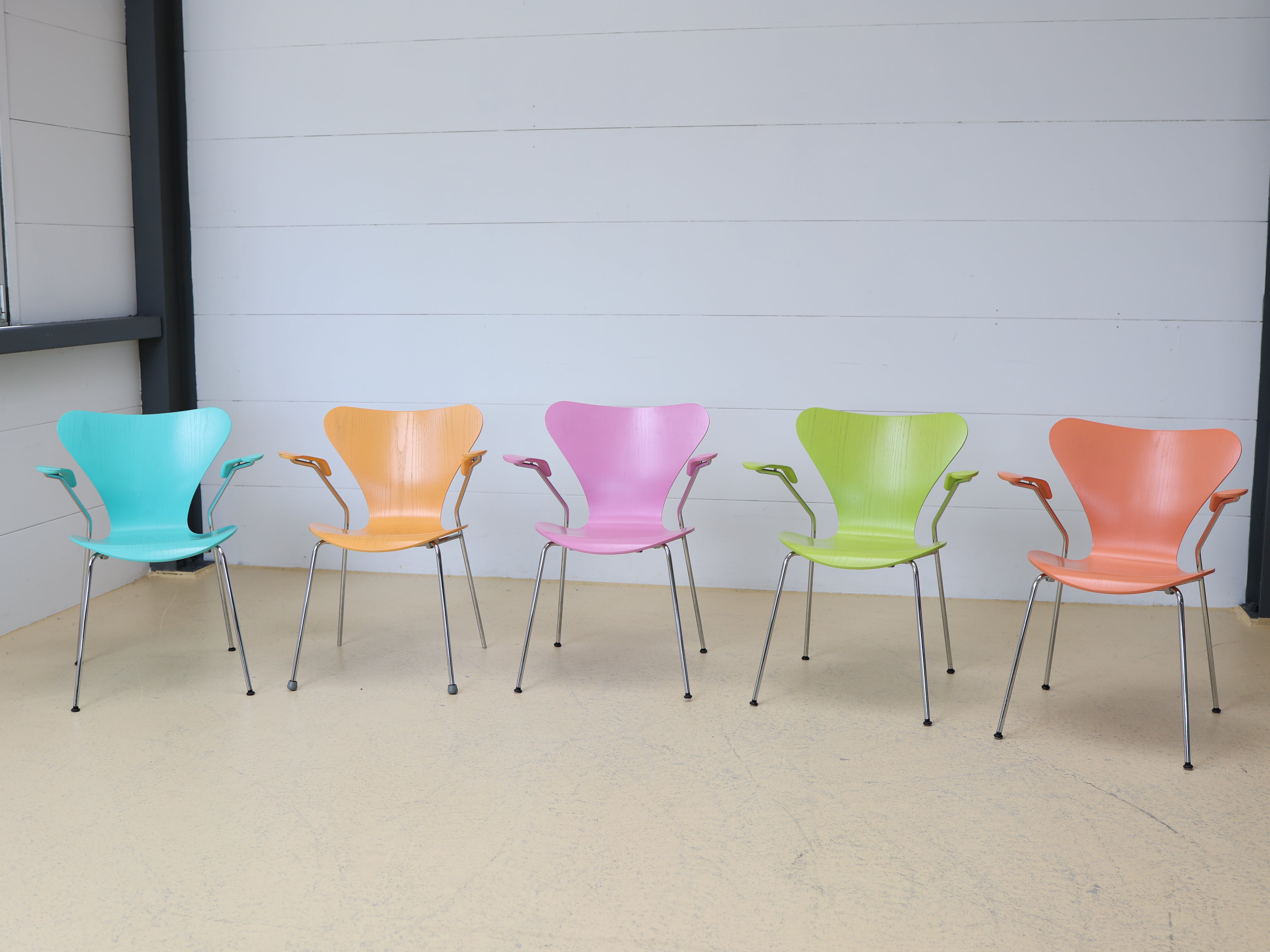 Arne Jacobsen Series 7 Armlehnstuhl 3207 | Fritz Hansen |guter Zustand